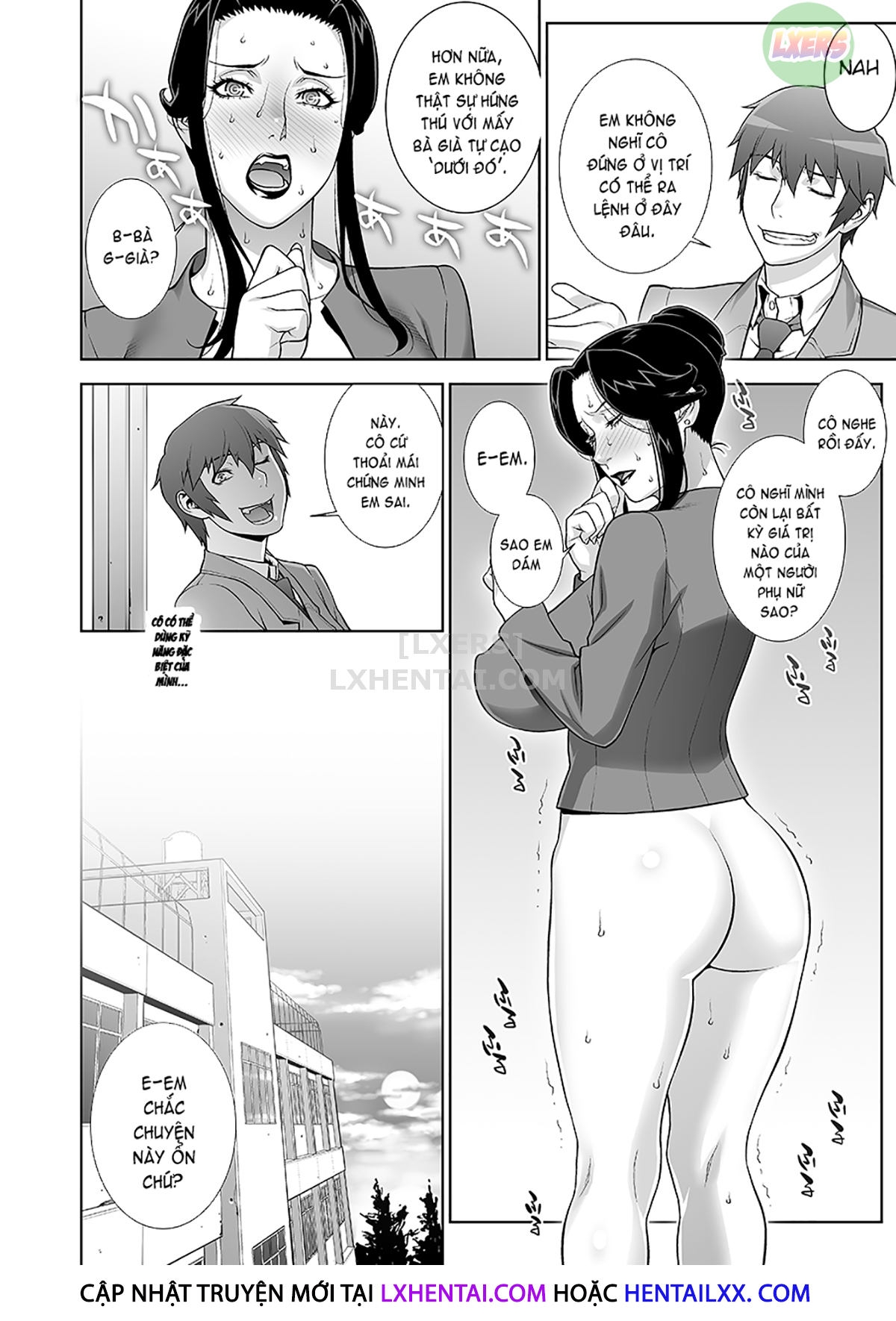 Đọc truyện hentai Etsuraku no Onna Rijichou - Chap 2 ~Shintaisou Hen~