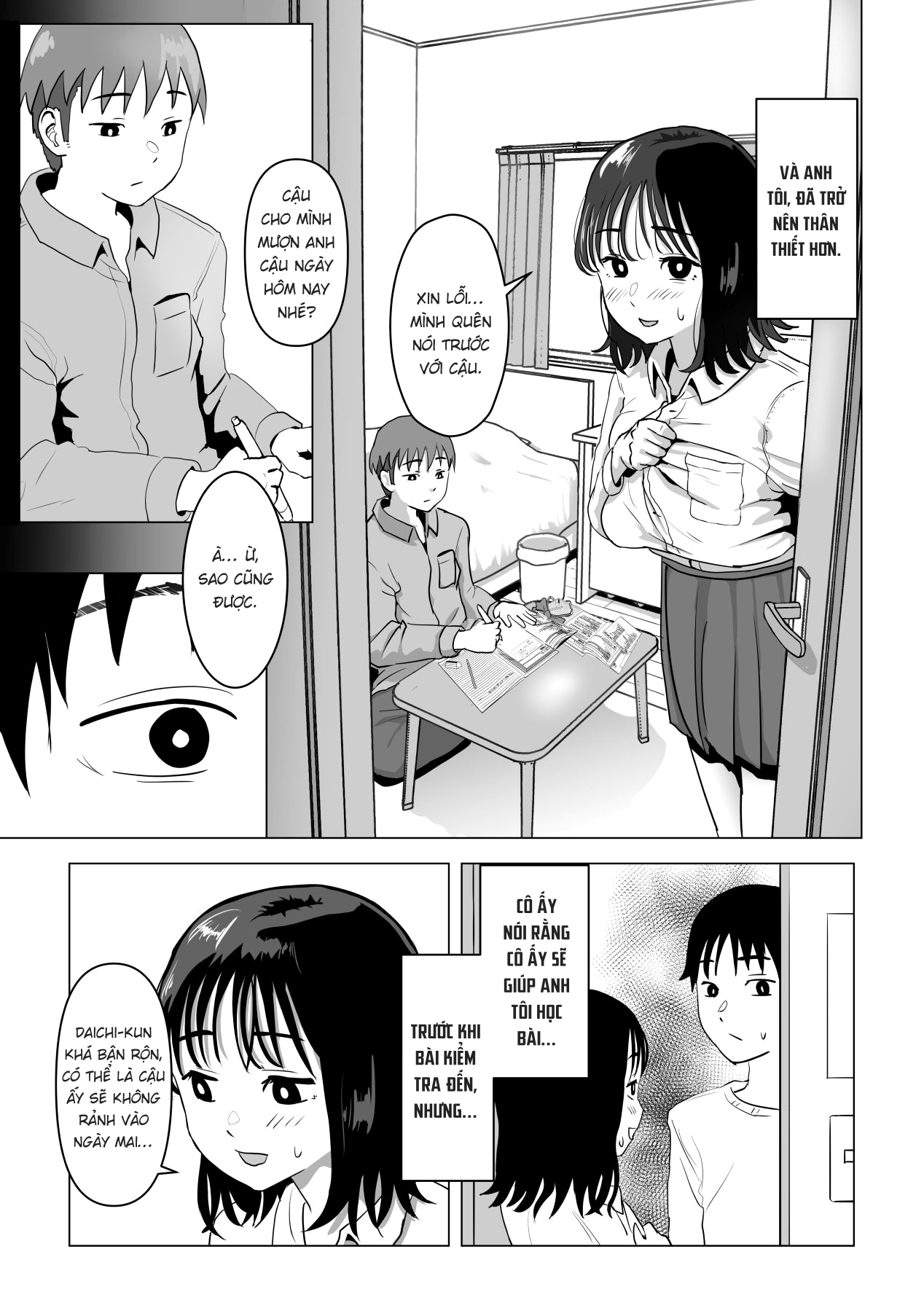 Đọc truyện hentai Cô bạn thuở nhỏ ngực bự và anh trai tôi dạo gần đây họ có hành động rất mờ ám - NTR Cay dái.