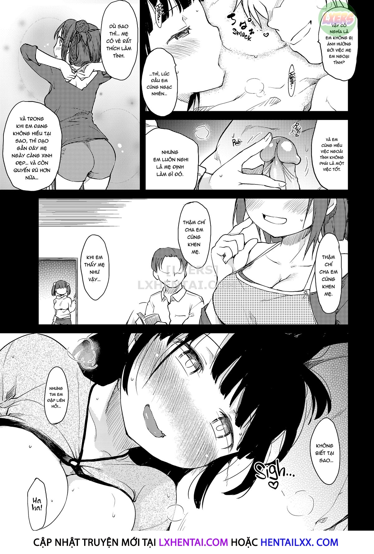 Đọc truyện hentai Cuộc sống tình dục hàng ngày của gia đình Katsura - Chap 4 - The Katsura Familys Mother-Daughter Relationship
