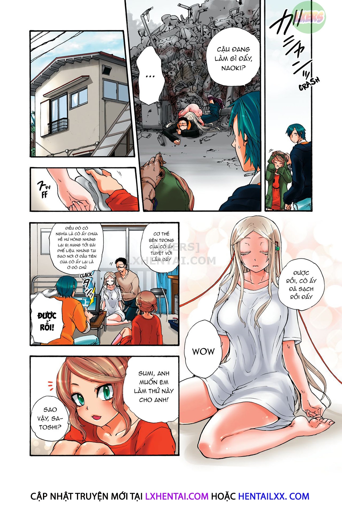 Đọc truyện hentai Robot thú cưng Lilly - Chap 10