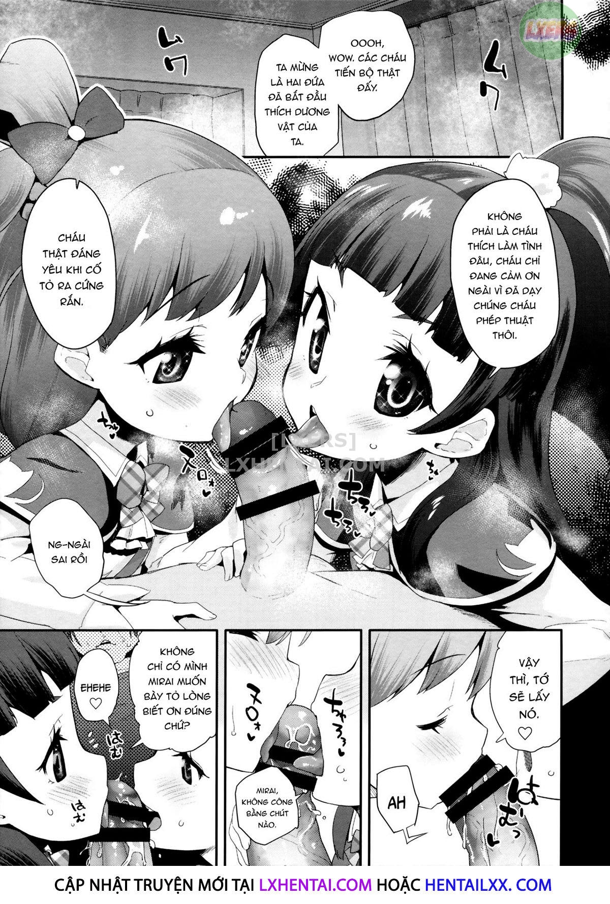 Đọc truyện hentai Cure Up Ra Pa Pa! Noumiso Kowarechae! - Oneshot