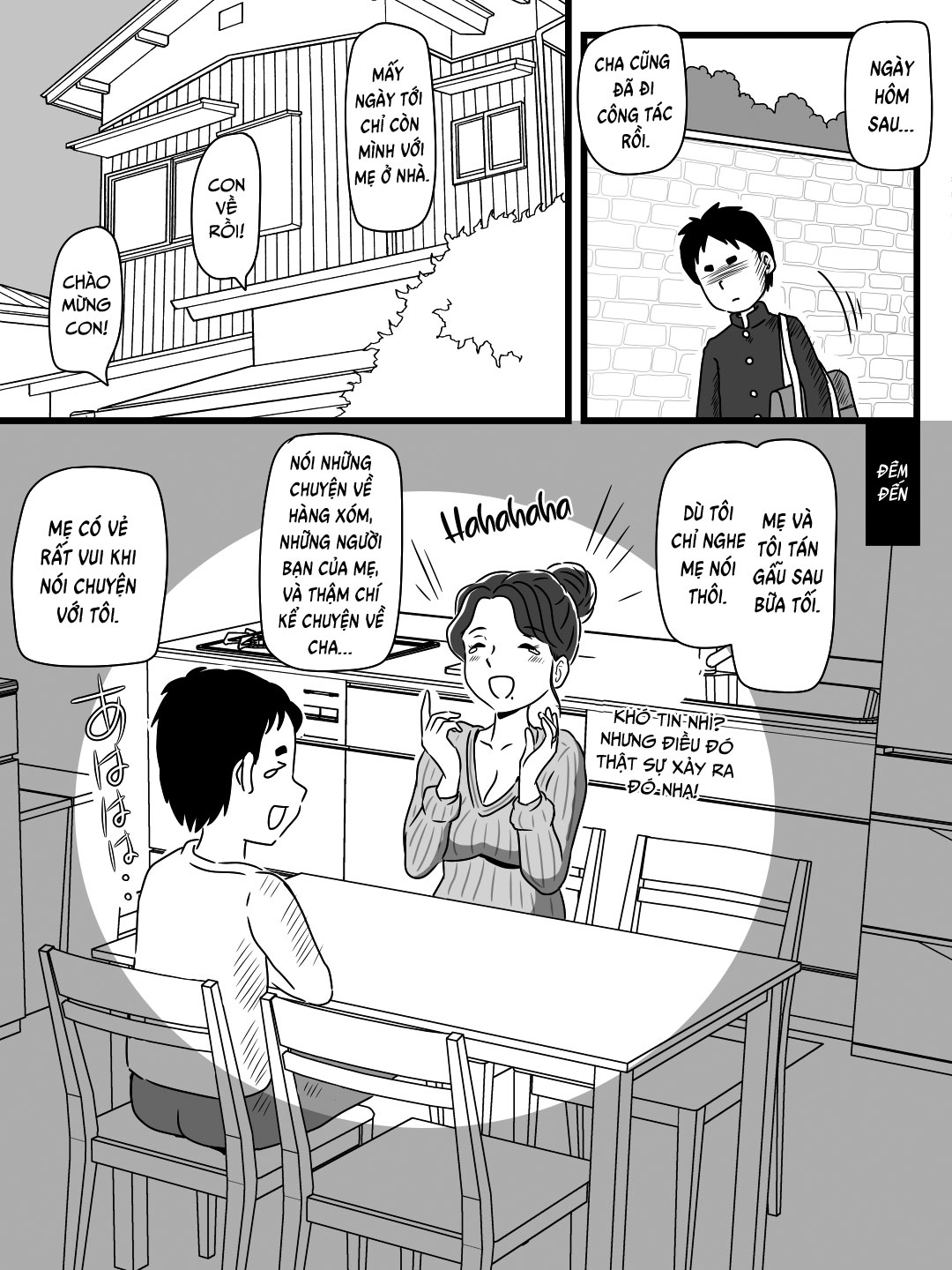 Đọc truyện hentai Beer o Nomu to Inran ni Naru Kaa-san to Yareta Hanashi - Oneshot