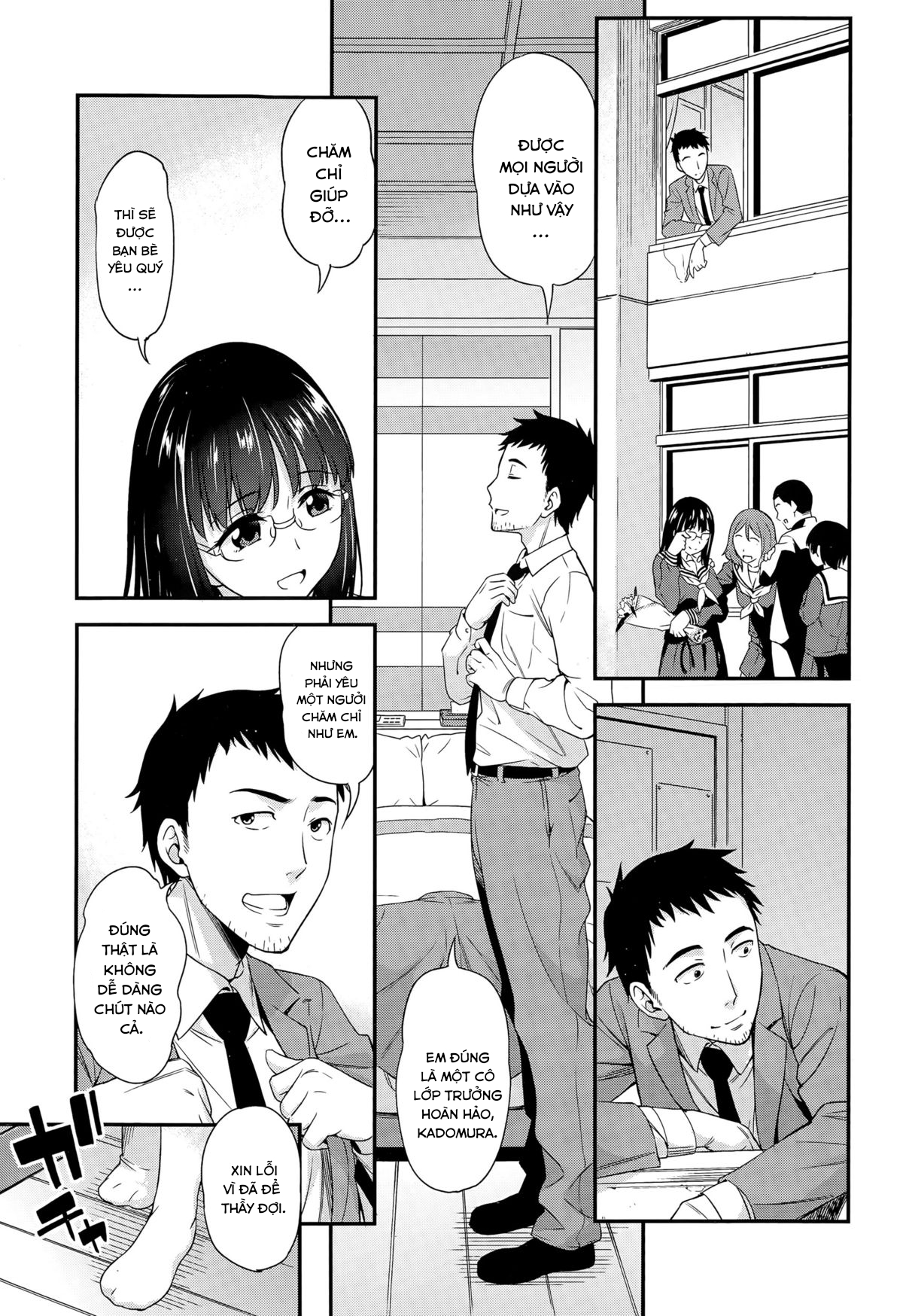 Đọc truyện hentai Iinchou no Sotsugyou - Oneshot
