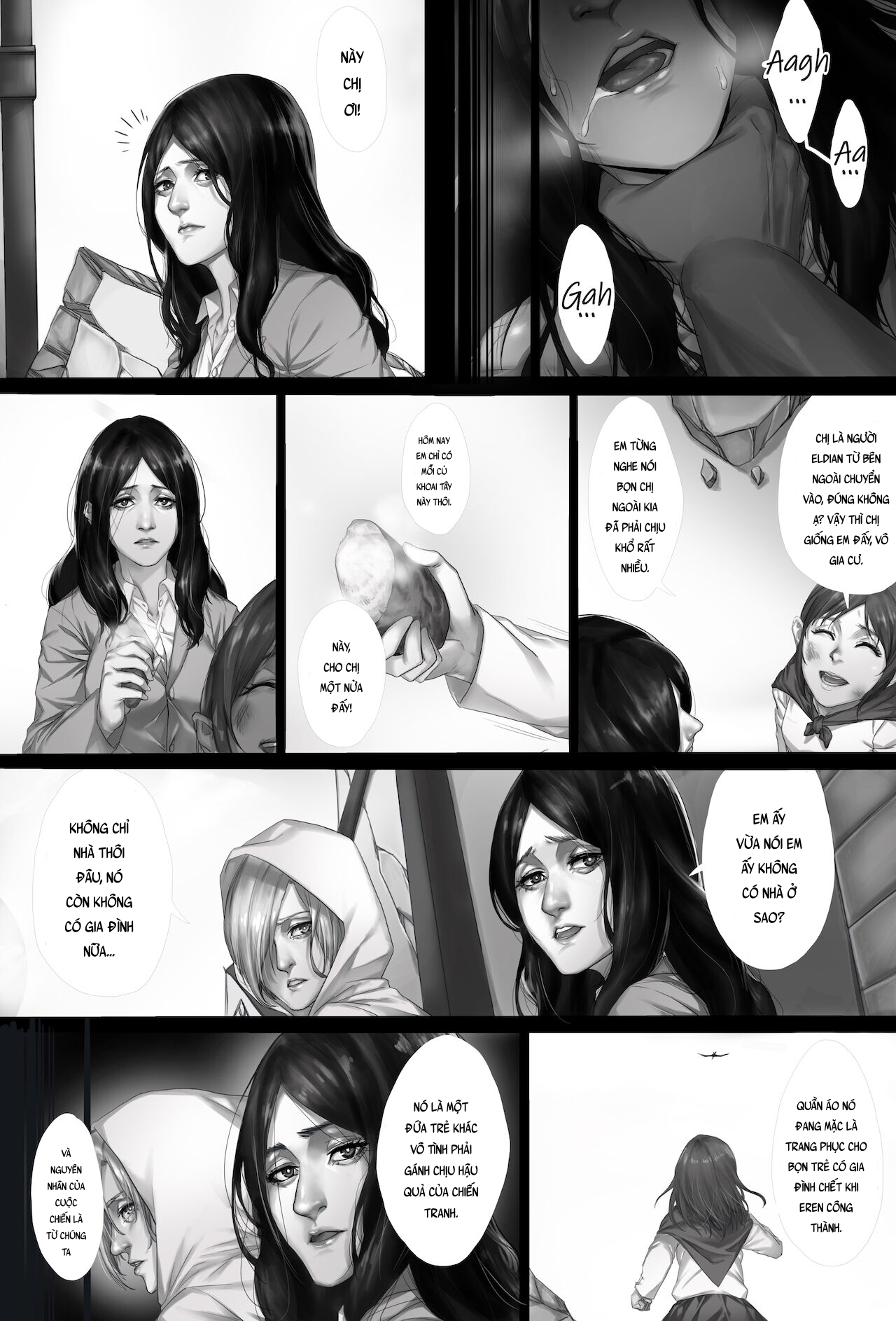 Đọc truyện hentai Cuộc chiến của tôi. - Oneshot