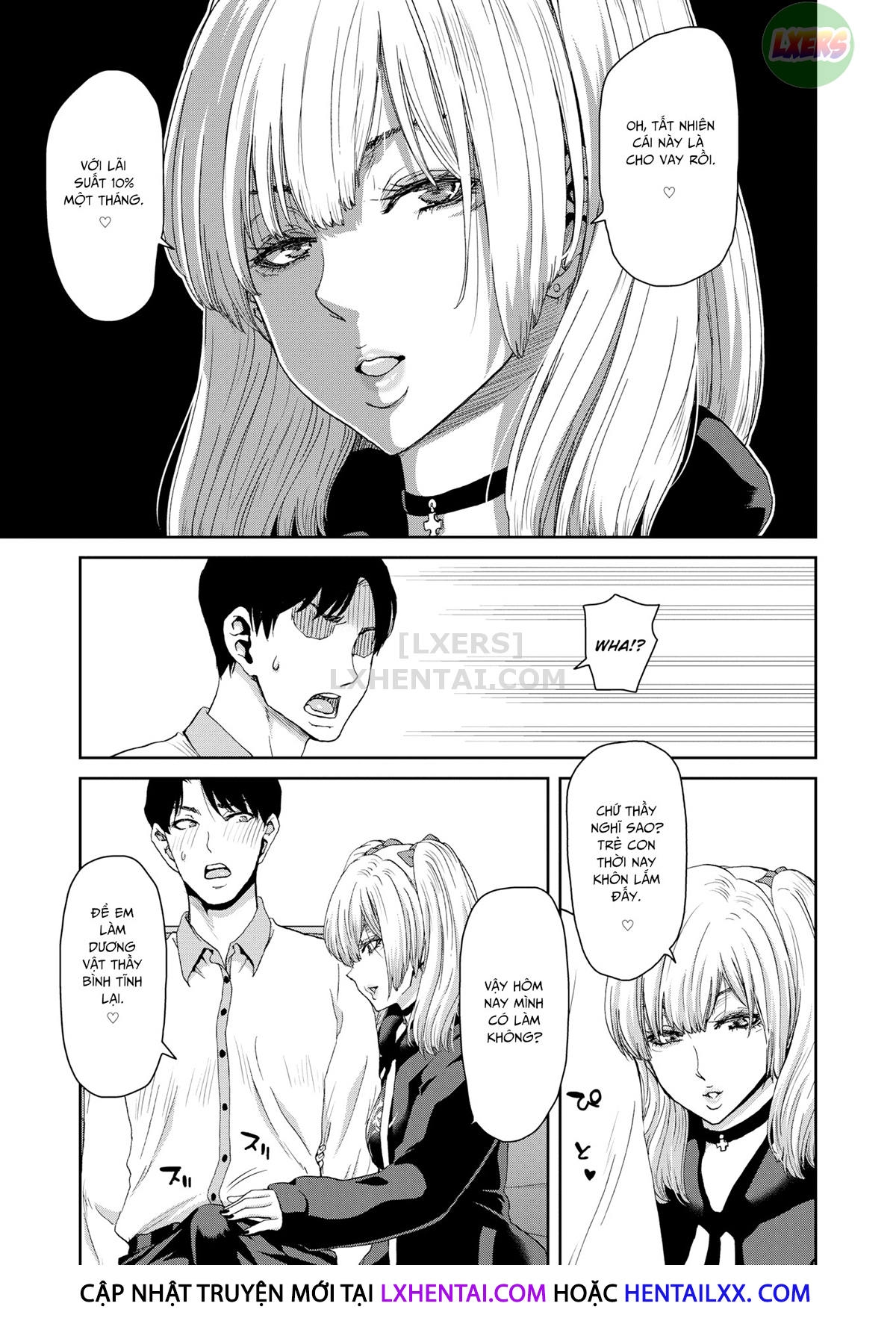 Đọc truyện hentai Chàng giáo viên và cô học sinh hút anh ấy cạn tinh - Oneshot