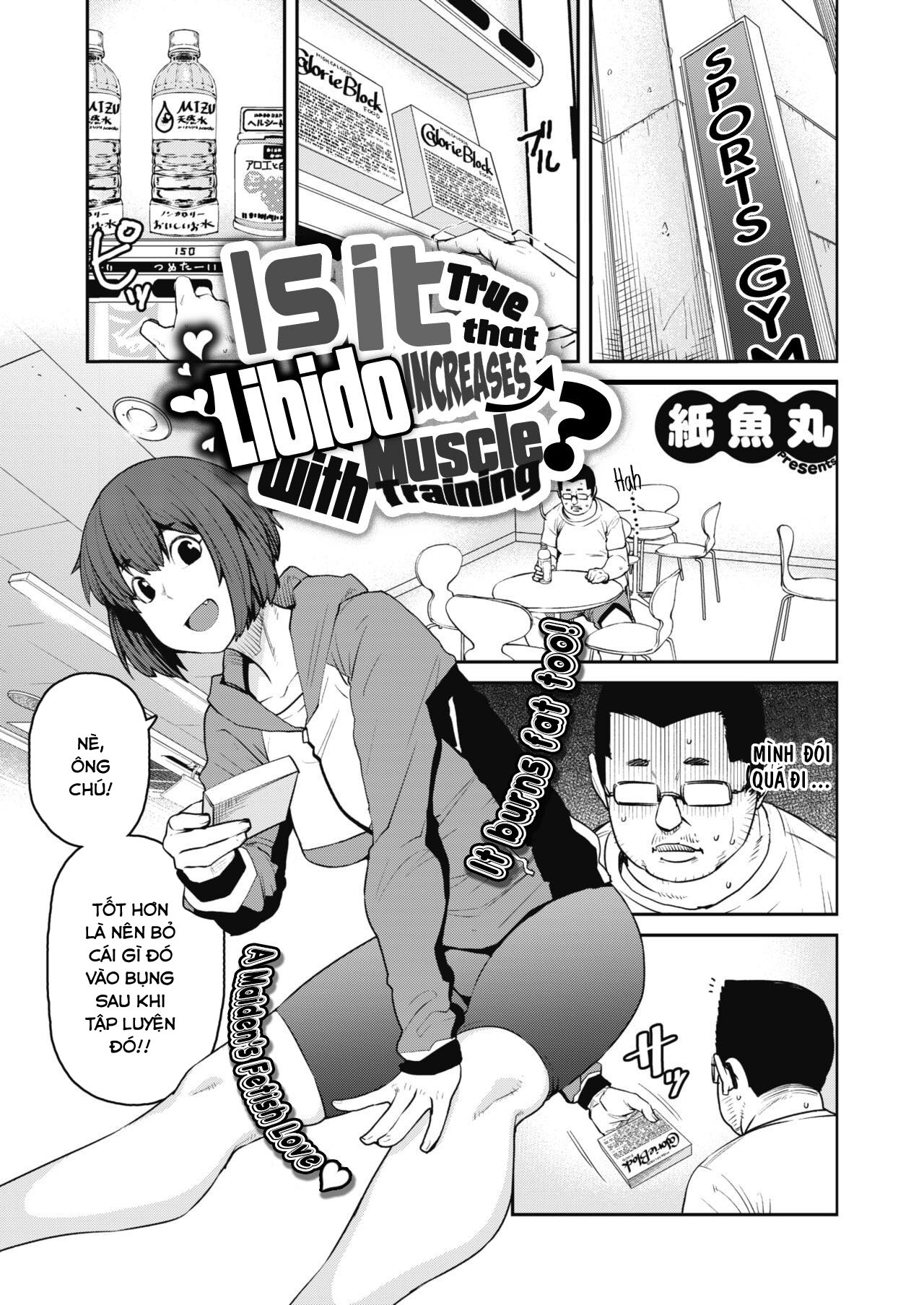 Đọc truyện hentai Có Thật Là Ham Muốn Tình Dục Tăng Khi Tập Cơ Bắp Không? - Oneshot