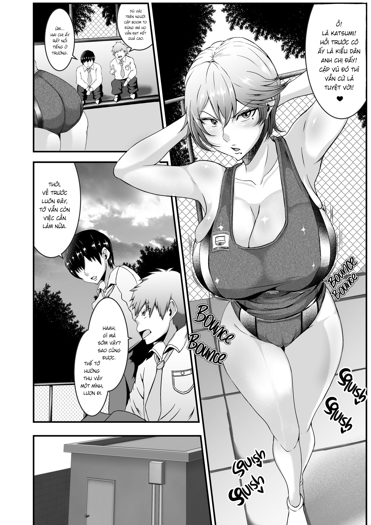 Đọc truyện hentai Thịt hai bà senpai ở câu lạc bộ điền kinh - Oneshot