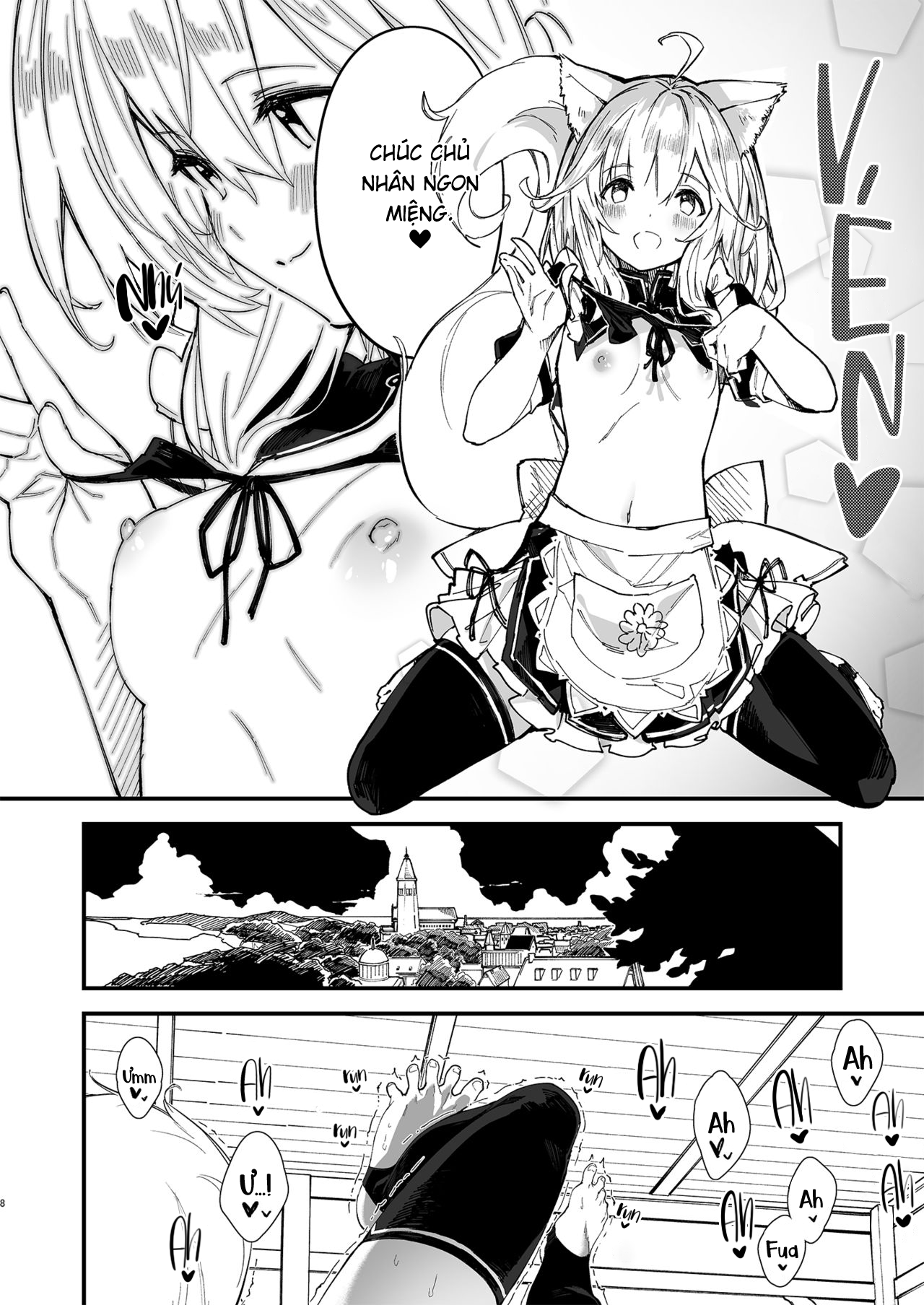 Đọc truyện hentai Sống Cùng Nàng Tai Thú - Chương 2