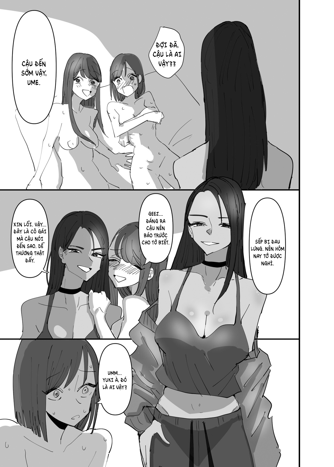 Đọc truyện hentai Chuyện tình của những cô nàng táo bạo - Chap 3