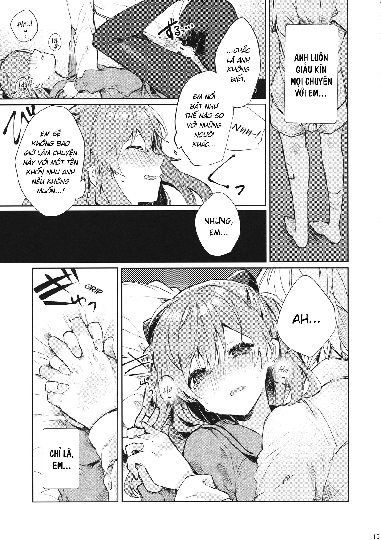 Đọc truyện hentai Và rồi, kẻ dối trá đã học được cách yêu... - Oneshot