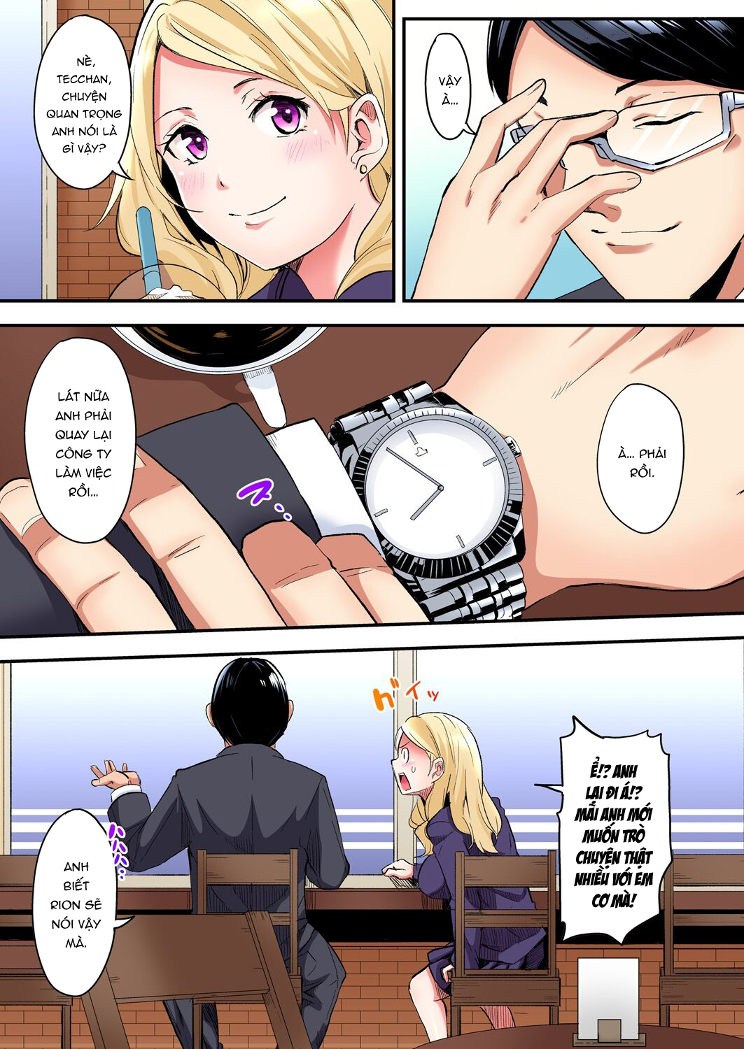 Đọc truyện hentai Bà Mẹ Teen Và Các Tư Thế SEX - Chap 5: Trả vợ cho anh họ rồi nè.