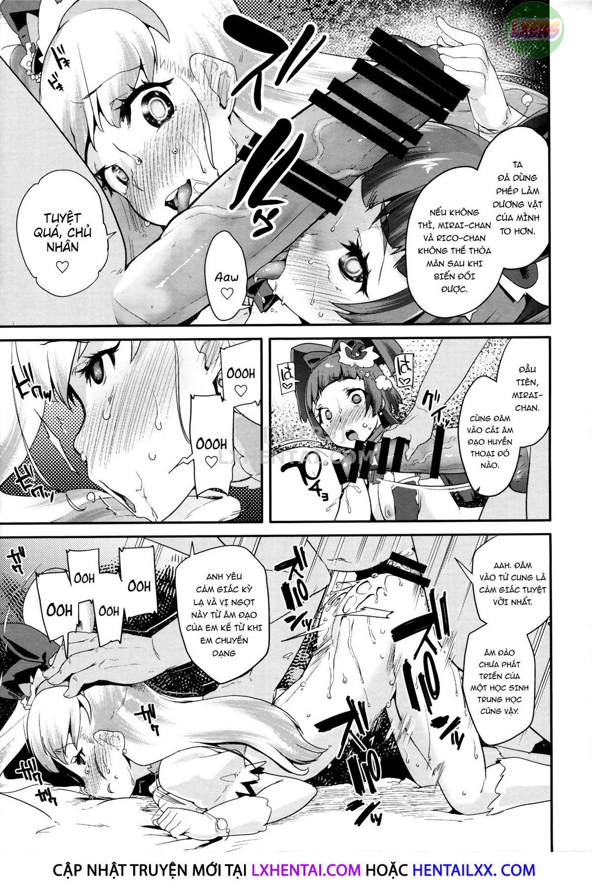 Đọc truyện hentai Cure Up Ra Pa Pa! Noumiso Kowarechae! - Oneshot
