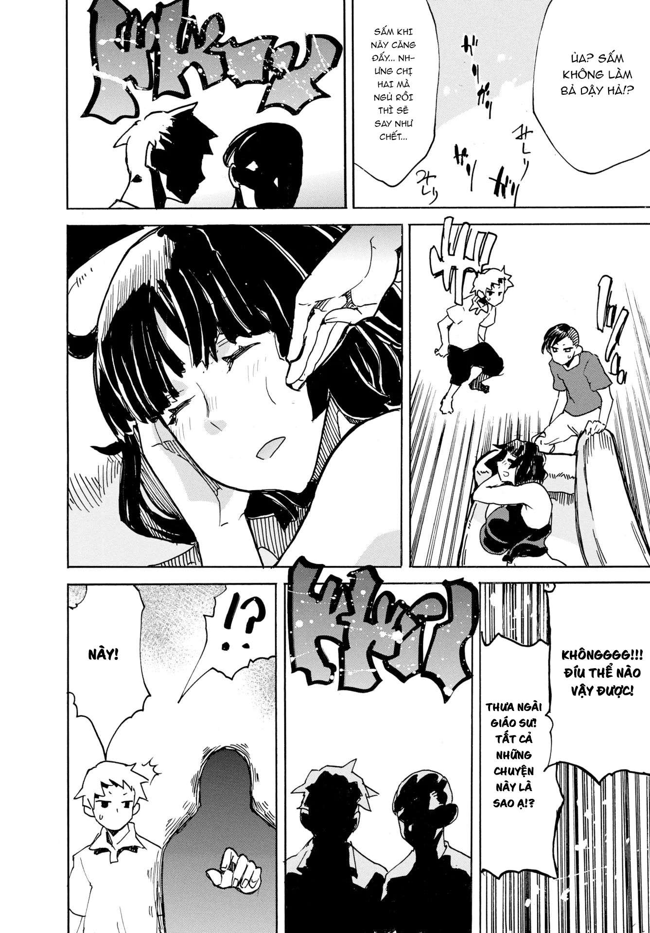 Đọc truyện hentai Người chị mà đã ngủ thì sẽ chẳng bao giờ dậy đâu - Oneshot