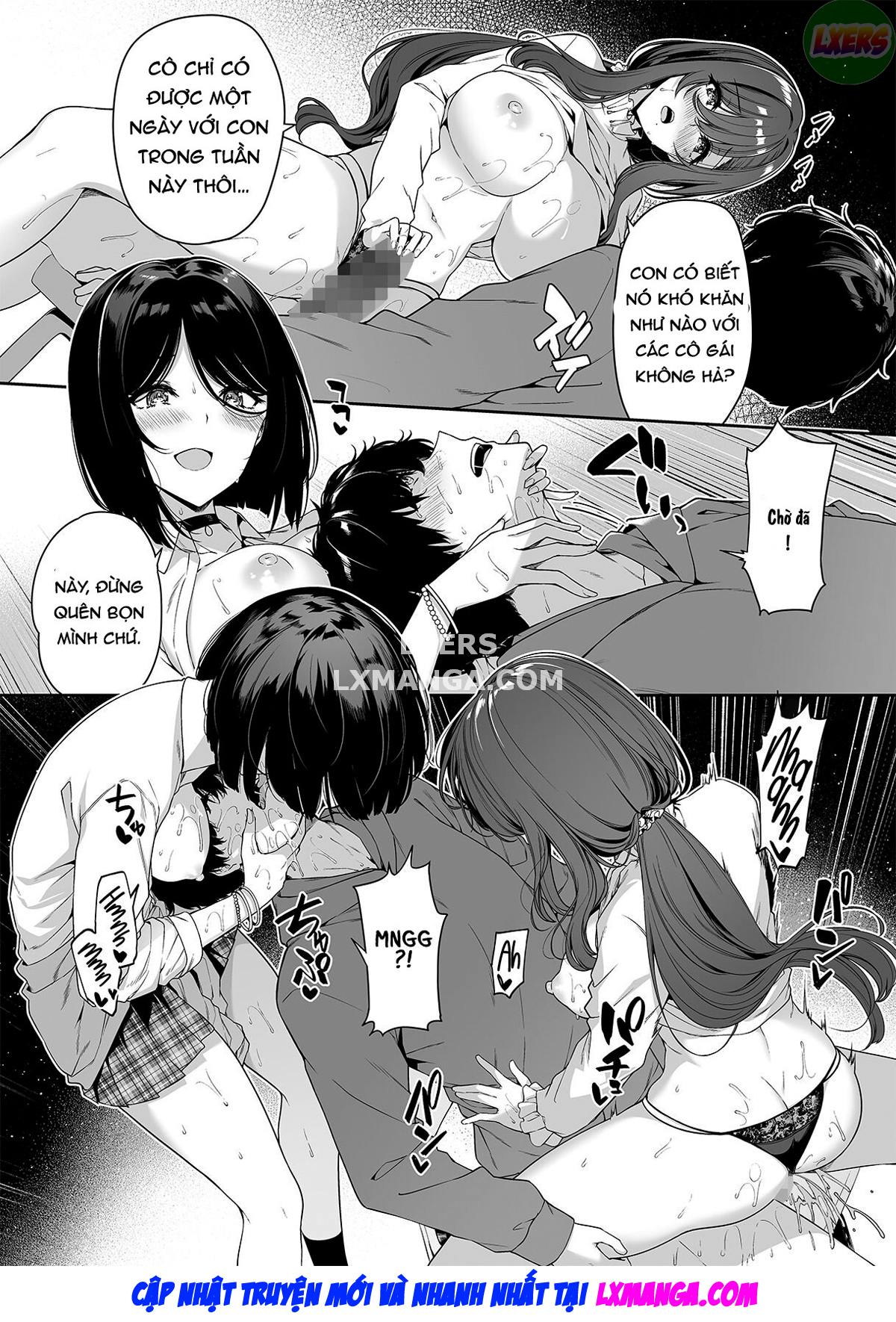 Đọc truyện hentai InCha Couple Ga You Gal-Tachi To SEX Training Suru Hanashi - Chap 4 - [END]