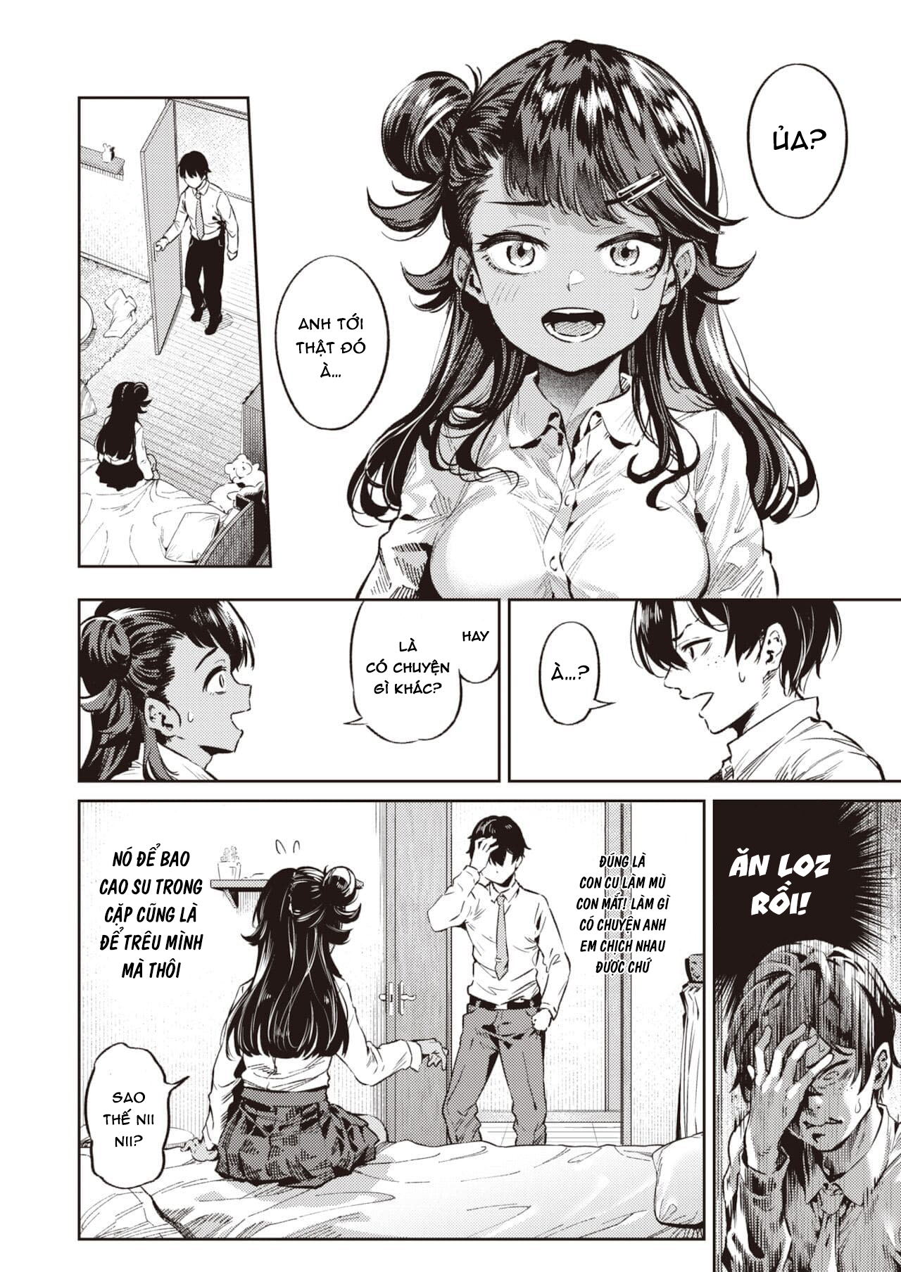 Đọc truyện hentai Cheeky, cute sister - Oneshot