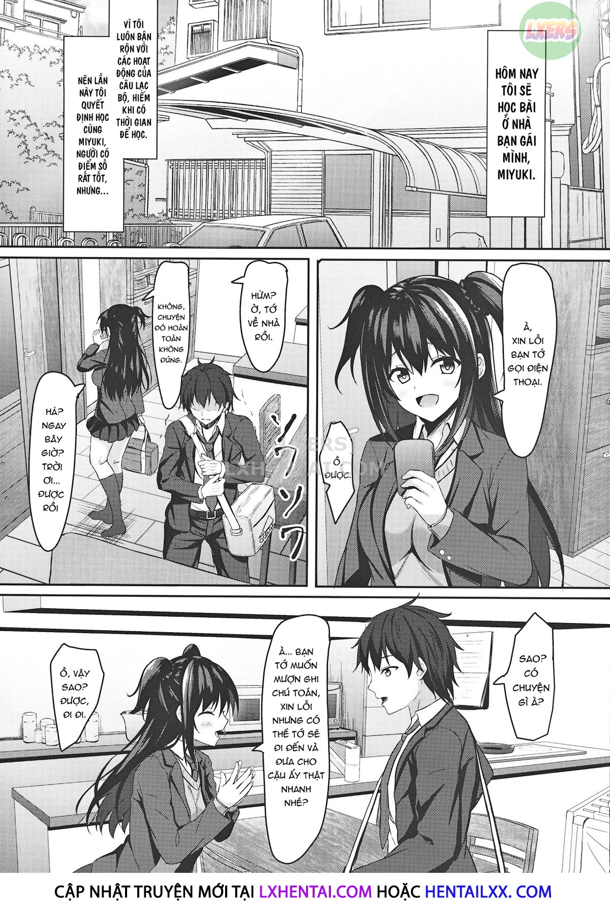 Đọc truyện hentai Chuugaku 1-Nen No Boku To Koibito No Jk No Onee-Chan - Oneshot