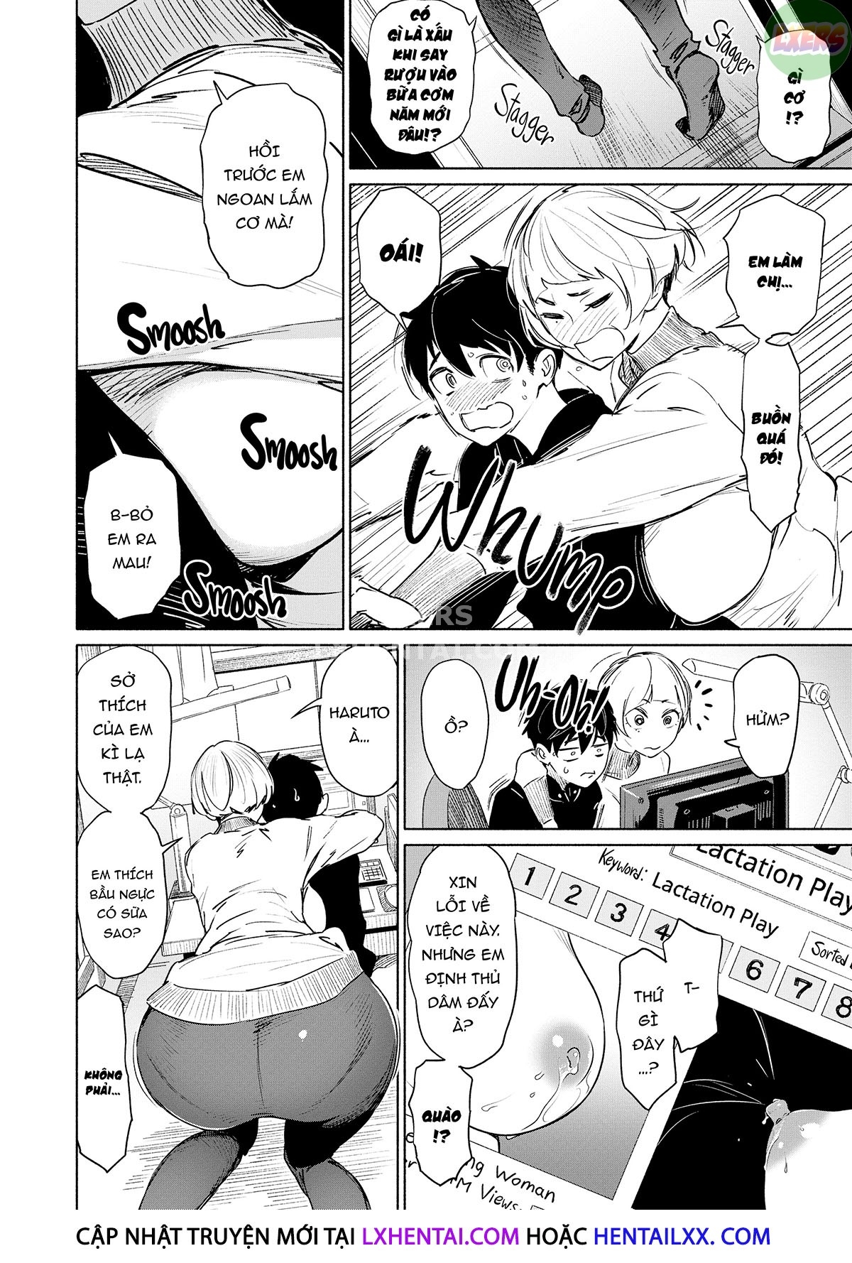 Đọc truyện hentai Những món đồ chơi tội lỗi Chap 7 Boobie New Year