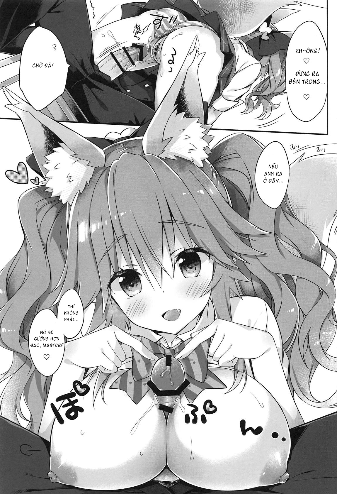 Đọc truyện hentai Ore to Tamamo to Homeroom - Oneshot