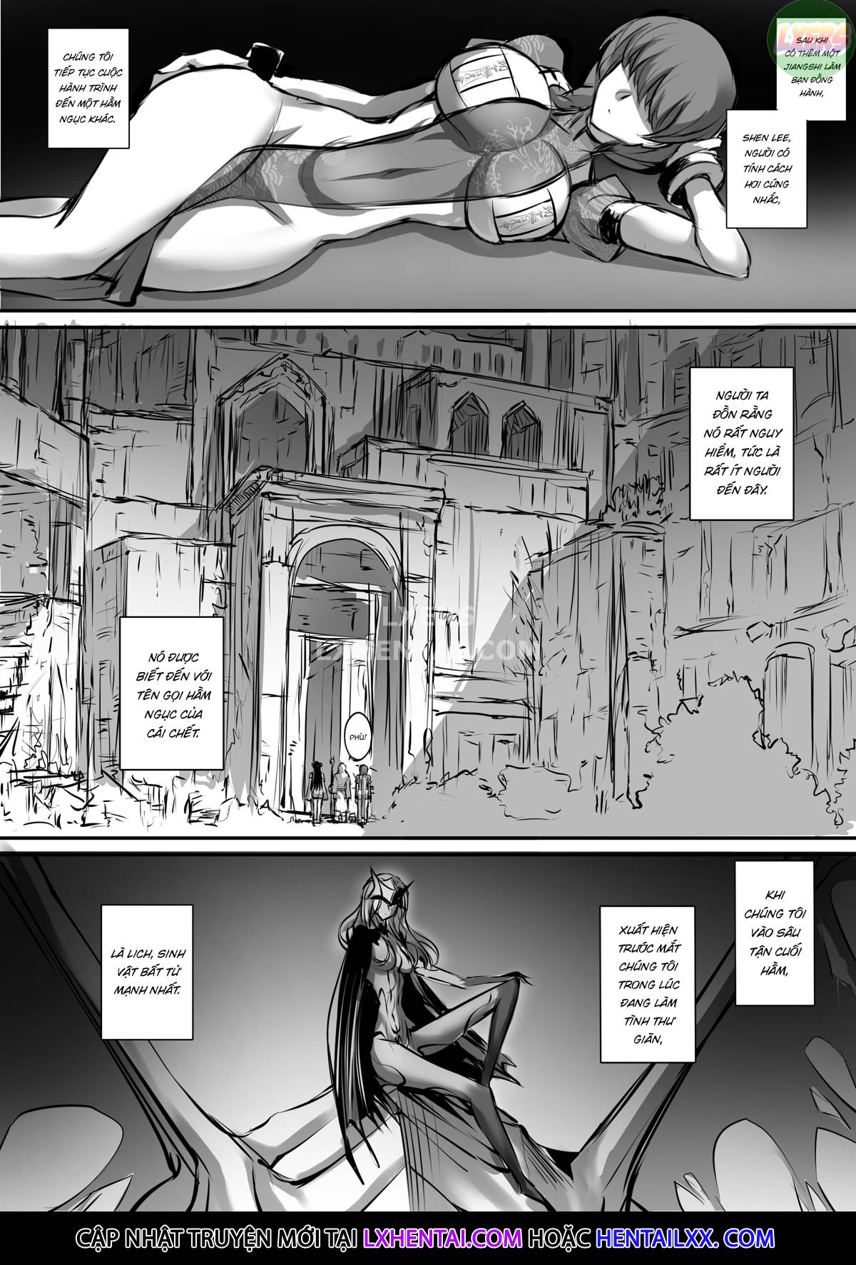 Đọc truyện hentai Câu chuyện tôi tìm thấy xác của một nữ võ sư và biến cô ấy thành Jiangshi 2 - Chap 3