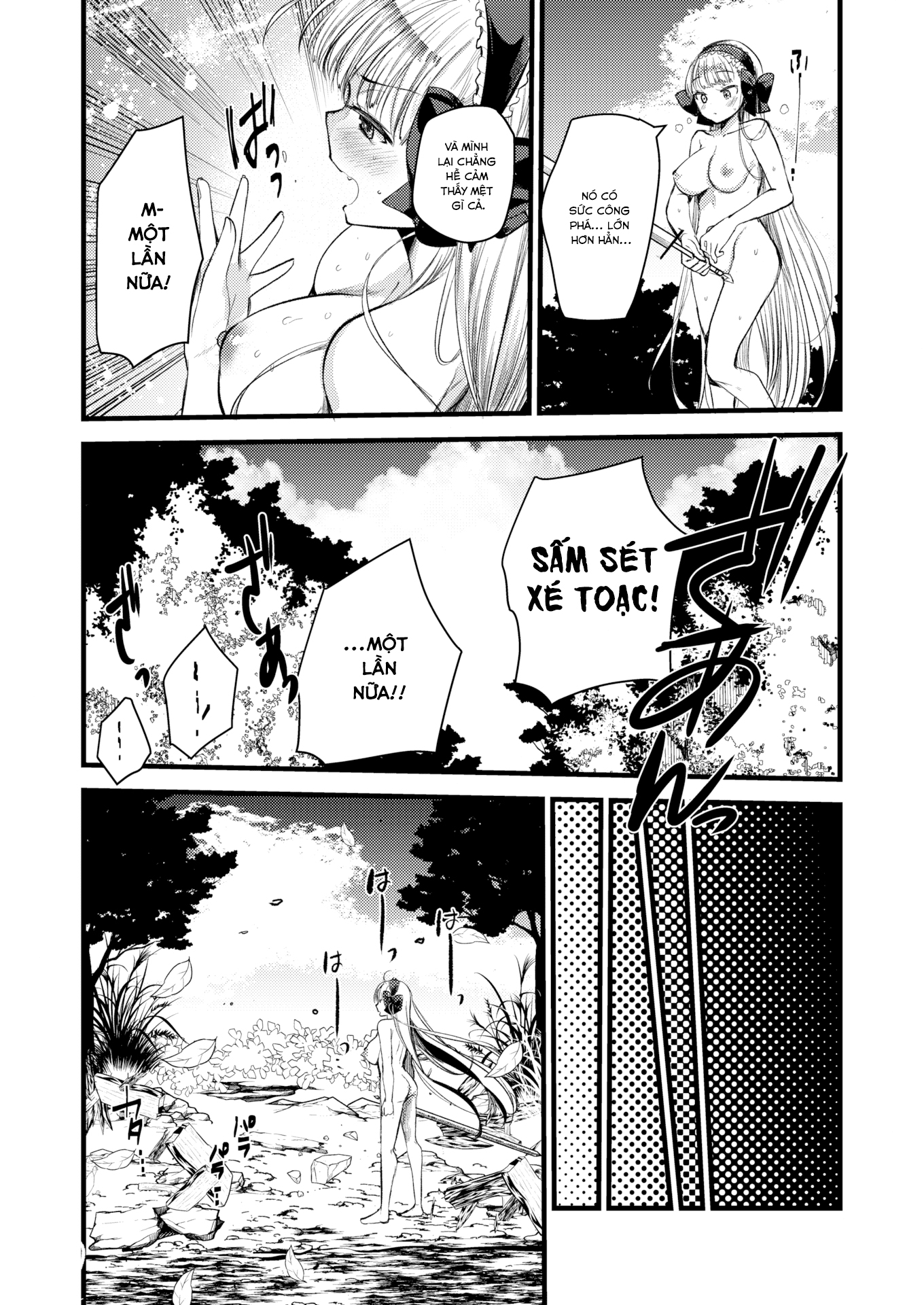 Đọc truyện hentai Cuộc sống thư thái nơi đảo hoang cùng cô Kỵ sĩ công chúa Level 1 - Chương 5