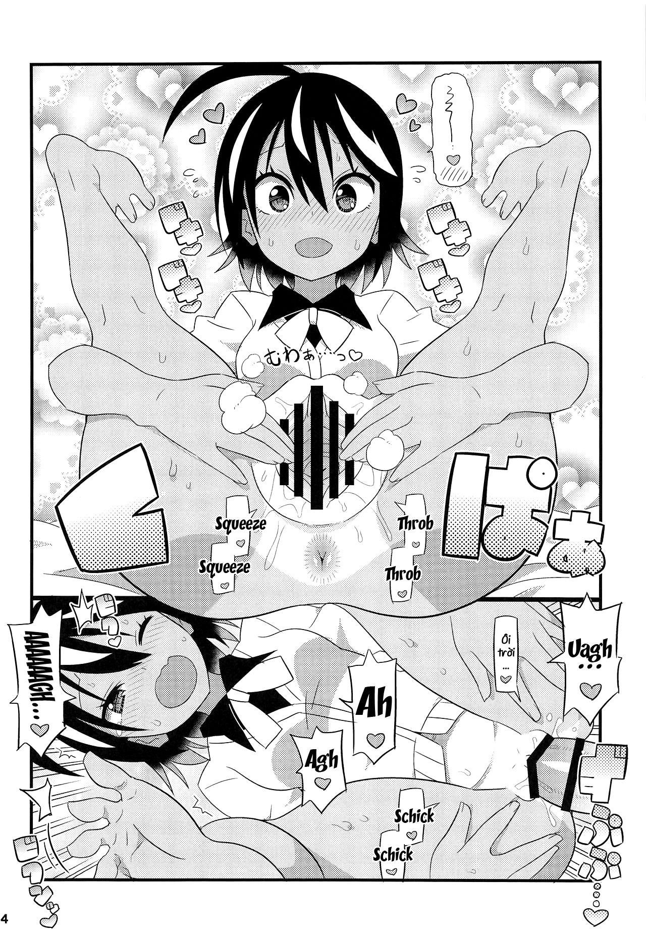 Đọc truyện hentai Uruka-chan to Fuminocchi o Aheraseru Hon - Oneshot