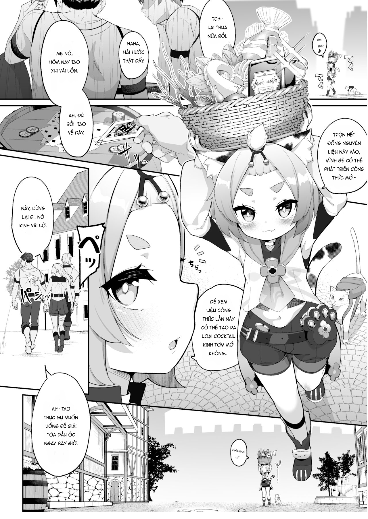 Đọc truyện hentai Ly cocktail bí mật của Diona - Oneshot