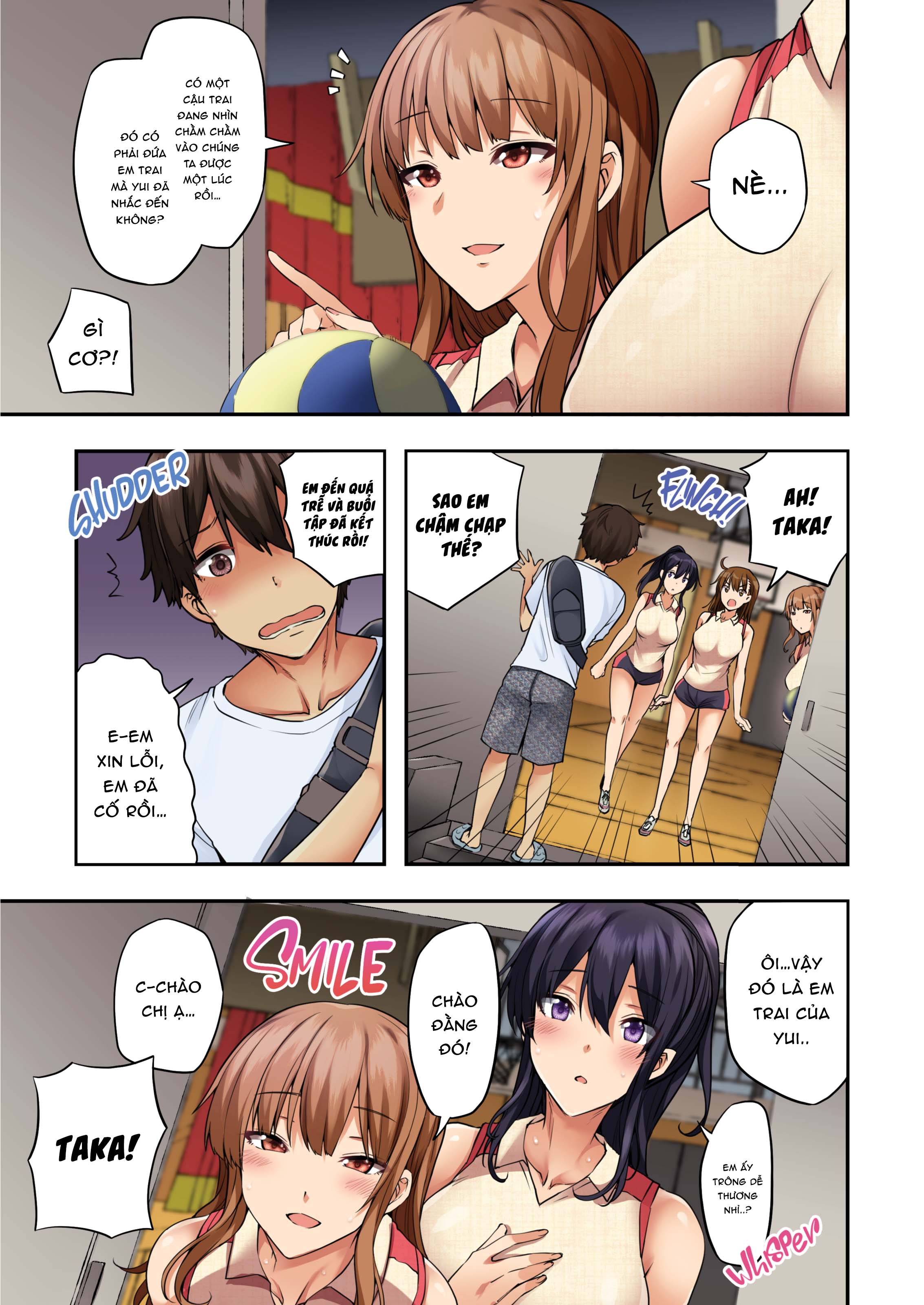 Đọc truyện hentai Trận Bóng Chuyền Không Cân Sức - Chap 1