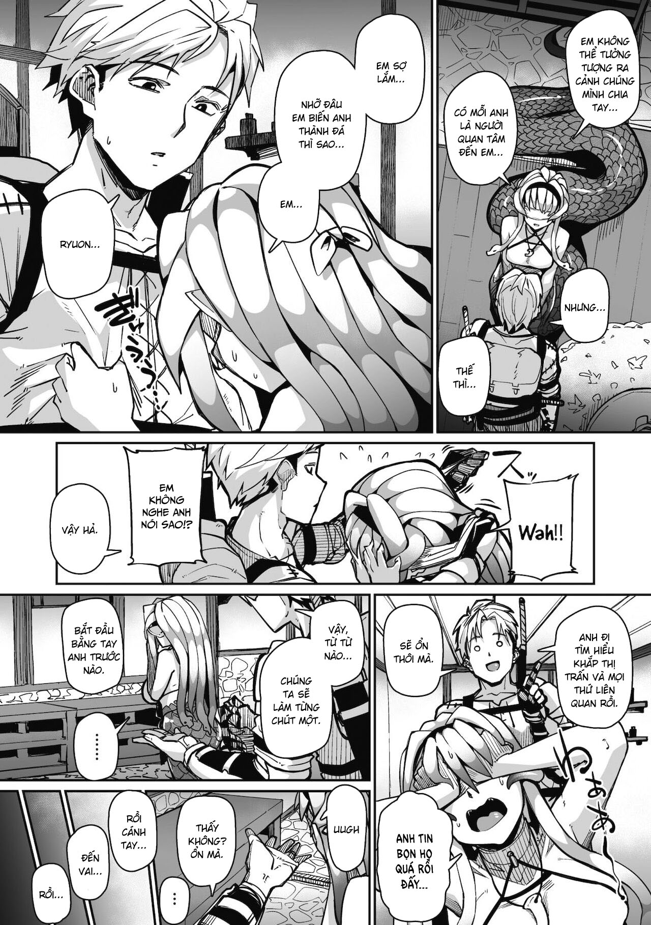 Đọc truyện hentai Ánh mắt ta chạm nhau - Oneshot