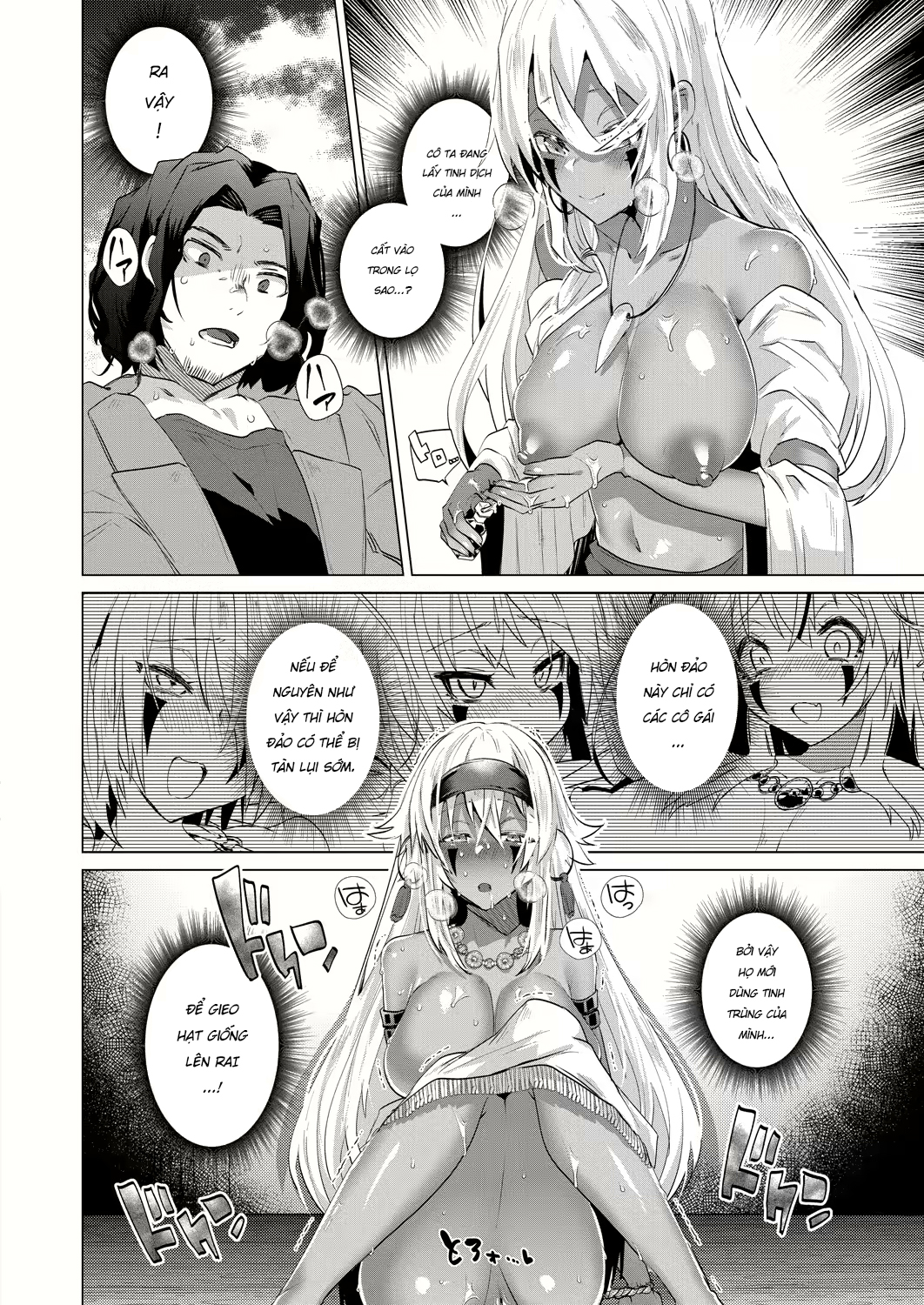 Đọc truyện hentai Lạc Vào Đảo Truyền Thuyết Tôi Địt Cả Đảo - Chap 4