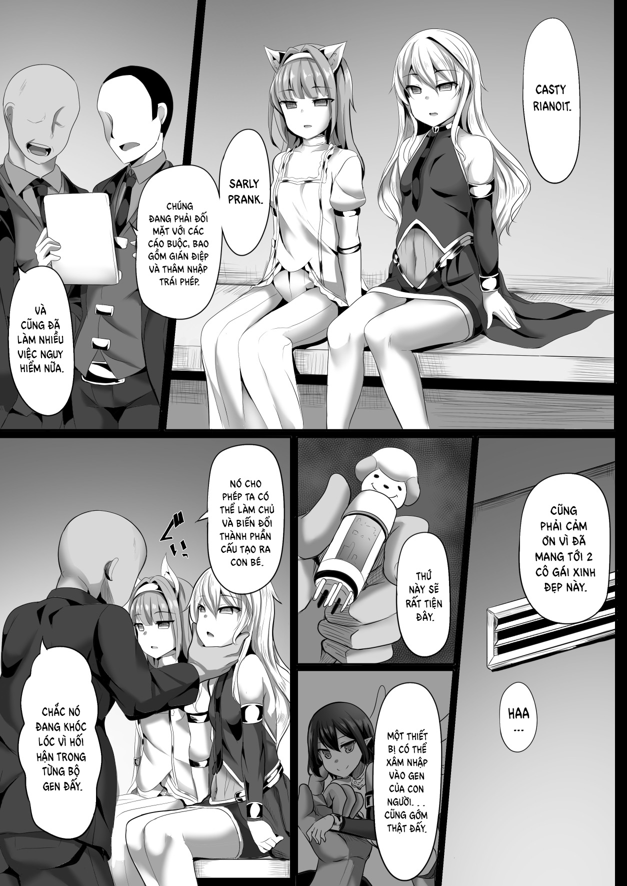 Đọc truyện hentai Cass & Sarly Hypno - Oneshot