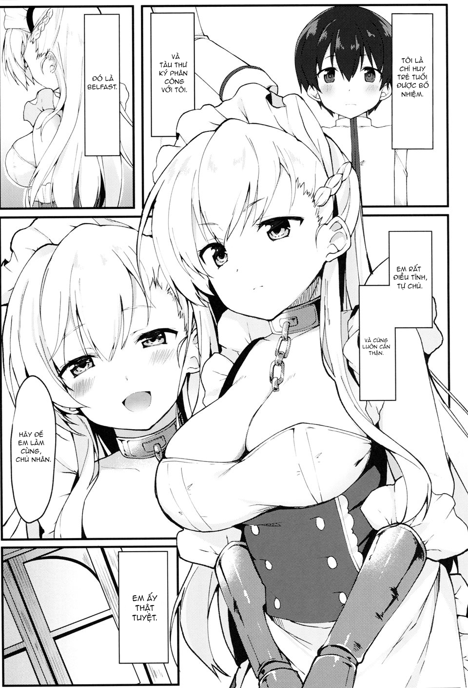 Đọc truyện hentai Shota ga Tame ni Bel wa Naru (Azur Lane) - Oneshot
