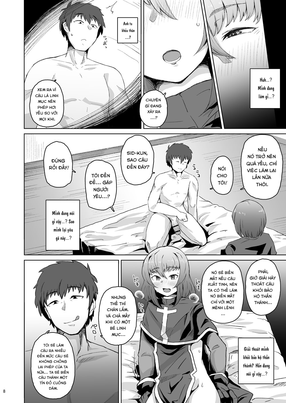 Đọc truyện hentai Souryo Saimin -Shasei Taboo na Otokonoko o Kyousei Ketsu Acme - Oneshot