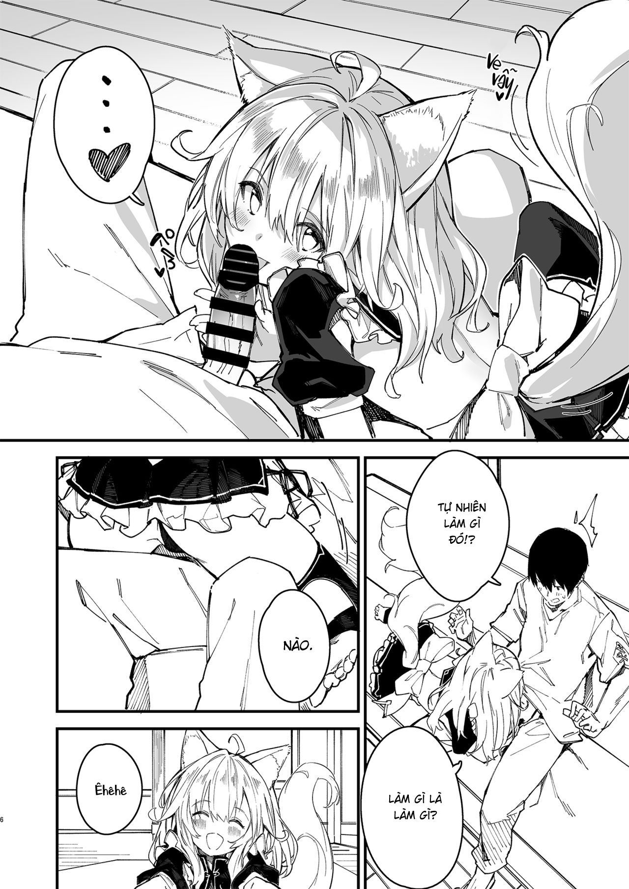 Đọc truyện hentai Sống Cùng Nàng Tai Thú - Chương 2