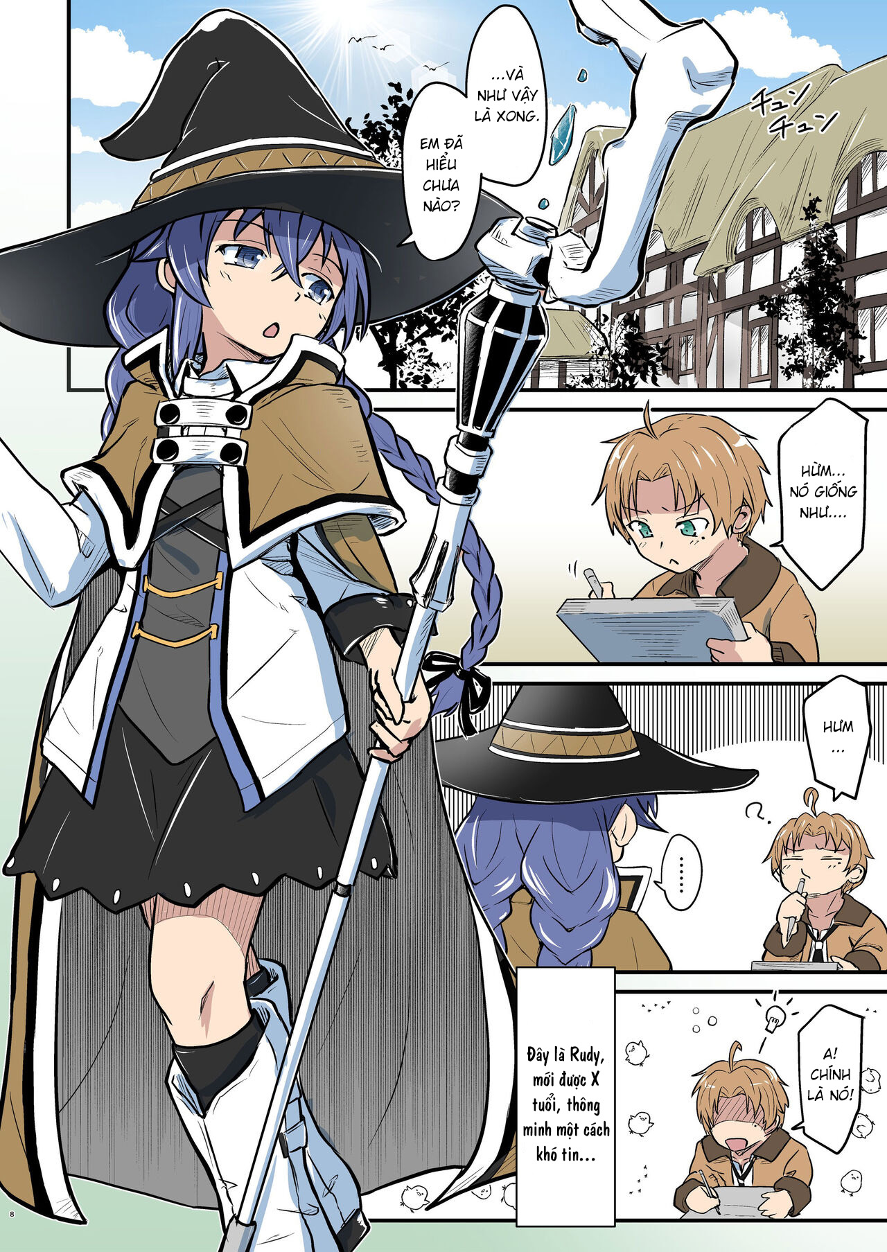 Đọc truyện hentai Mushoku! (Blue) - Oneshot