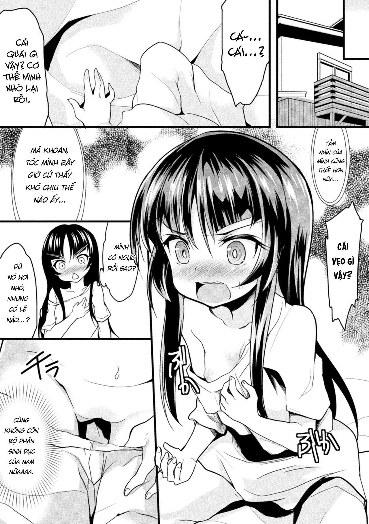 Đọc truyện hentai Kaisoku Kyuukou Kyousei Fuck - Rapid Express Forced Fuck - Oneshot