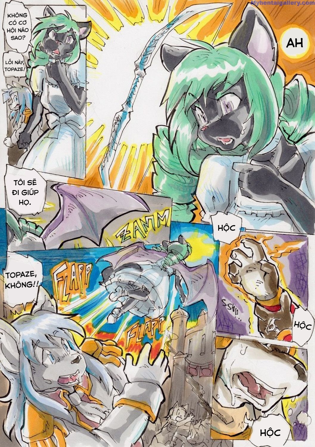 Đọc truyện hentai Anubis Stories 3 - Dragon Attack - Oneshot