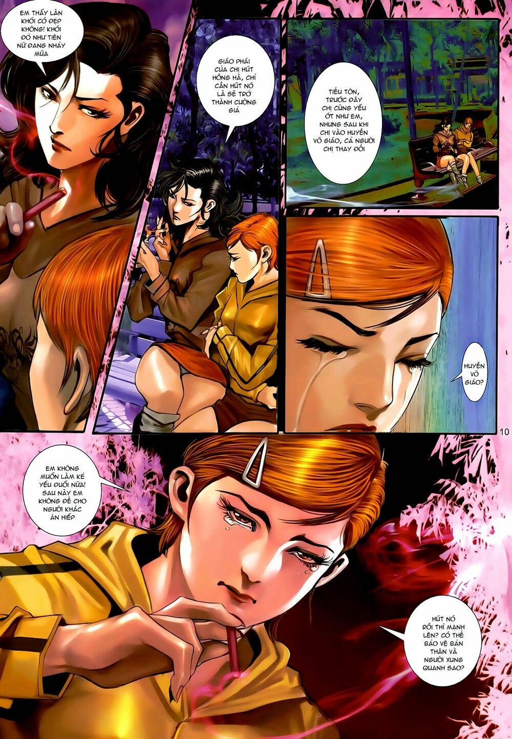 Đọc truyện hentai Nữ Hồng Côn - Chap 2