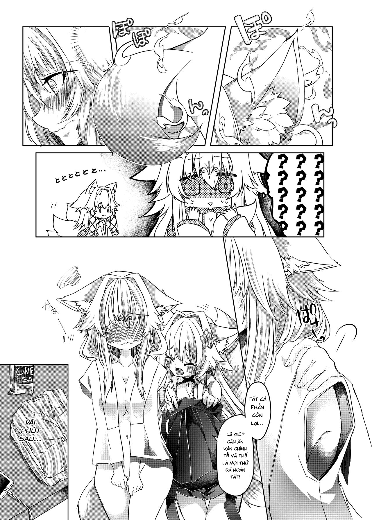 Đọc truyện hentai Chuyển giới thành một nàng cáo!? - Oneshot Ngọt