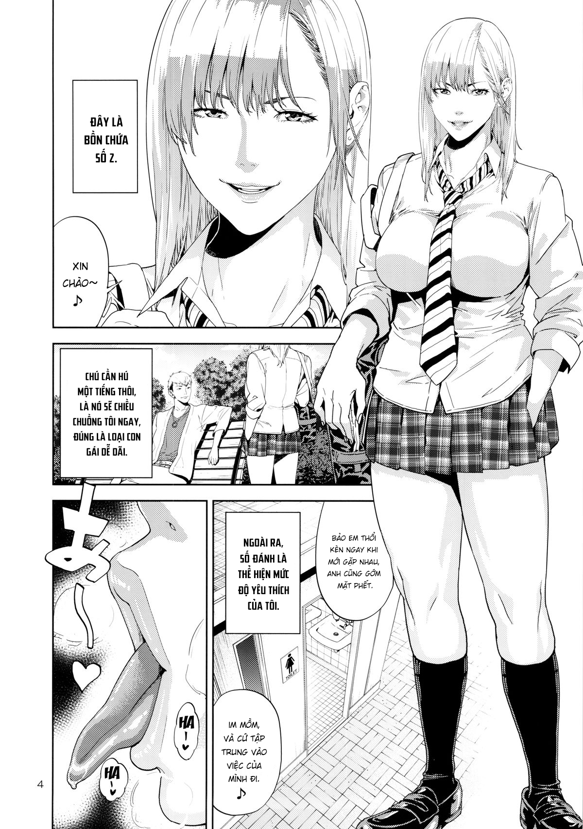 Đọc truyện hentai Những cái bồn chứa tinh - Oneshot