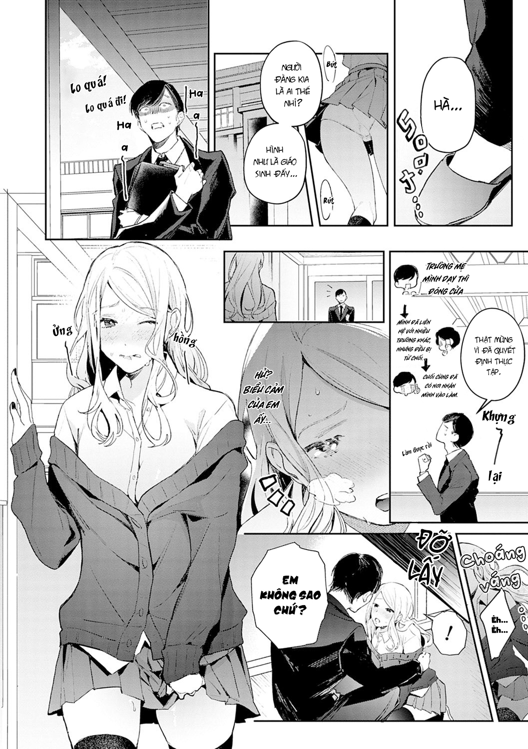Đọc truyện hentai Tiến vào nhục cảm - Chap 1: Nữ sinh cá biệt