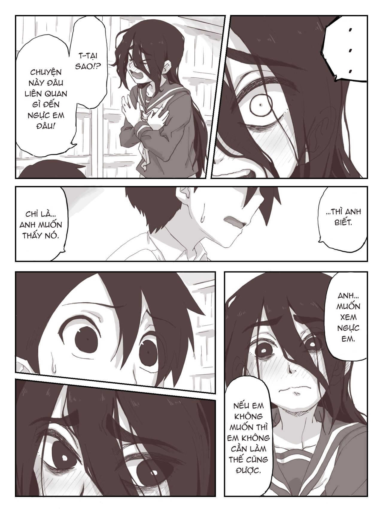 Đọc truyện hentai Senpai, hãy ra trên tay em - Oneshot