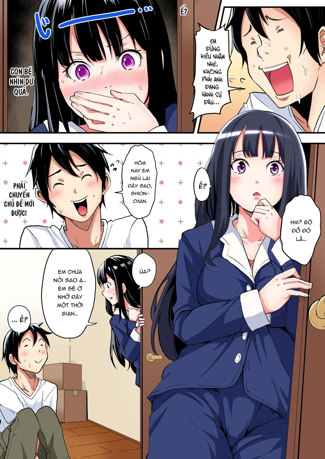 Đọc truyện hentai Bà Mẹ Teen Và Các Tư Thế SEX - Chap 5: Trả vợ cho anh họ rồi nè.