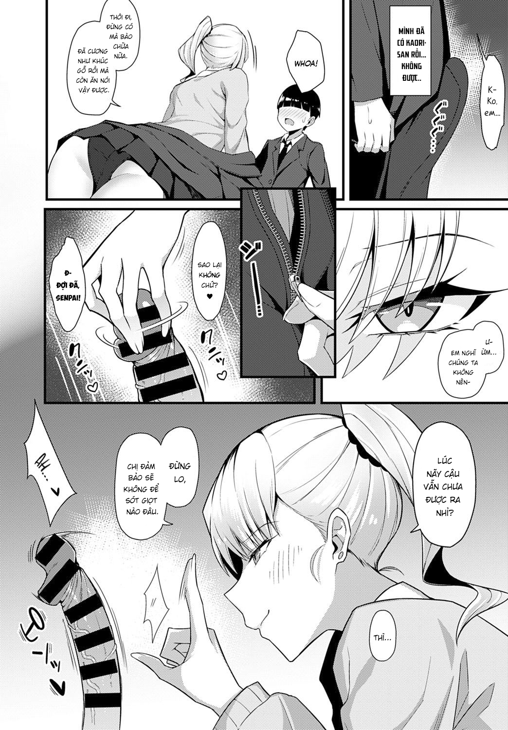 Đọc truyện hentai Gal Senpai ni Taberareta - Oneshot
