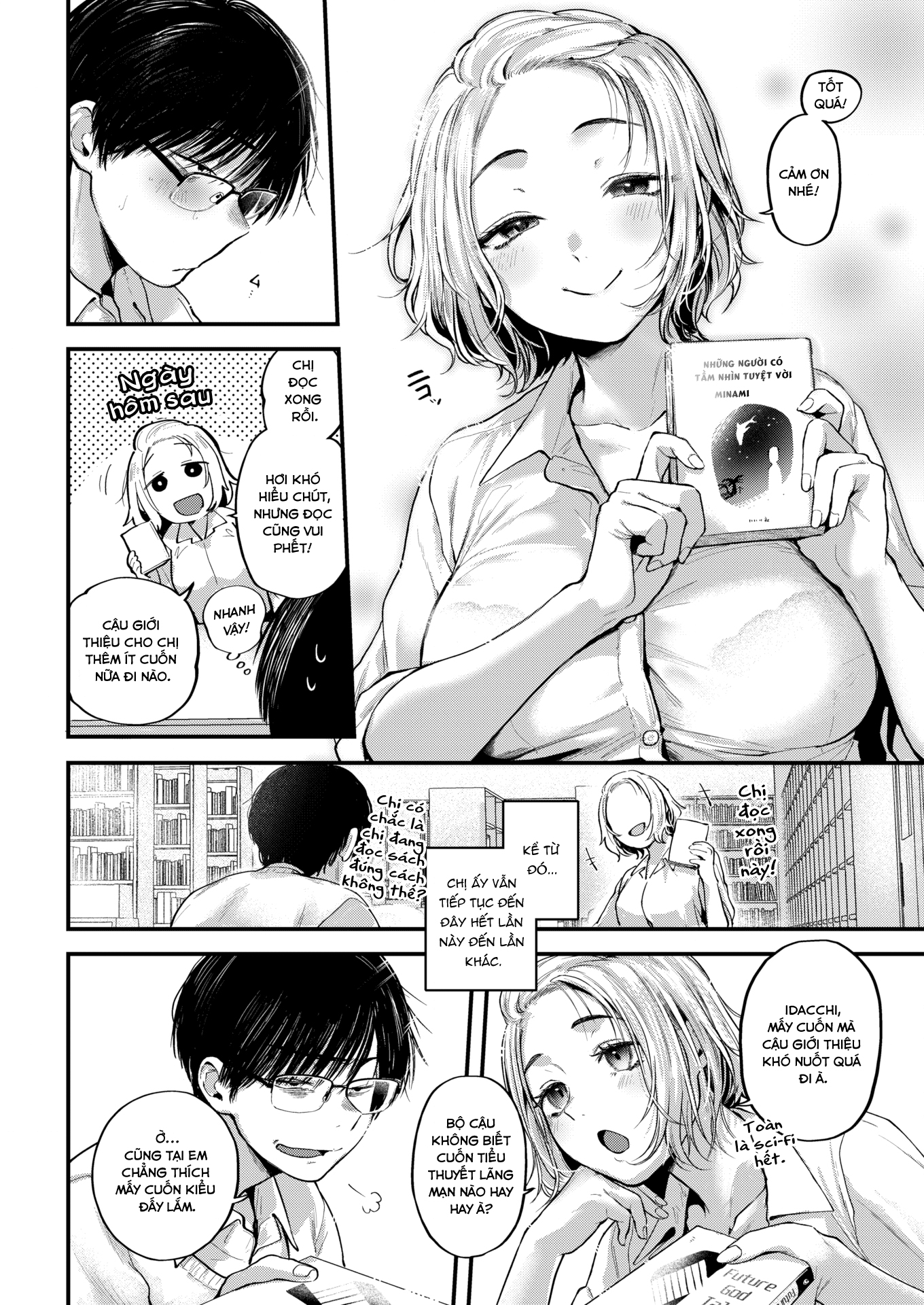 Đọc truyện hentai Cuộc hội ngộ & Cuốn tiểu thuyết - Oneshot
