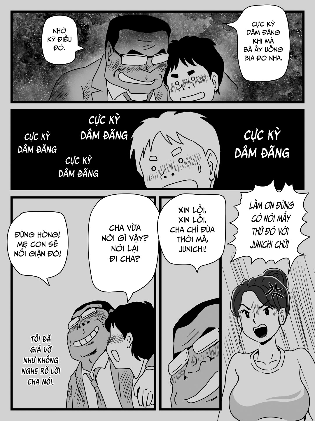 Đọc truyện hentai Beer o Nomu to Inran ni Naru Kaa-san to Yareta Hanashi - Oneshot