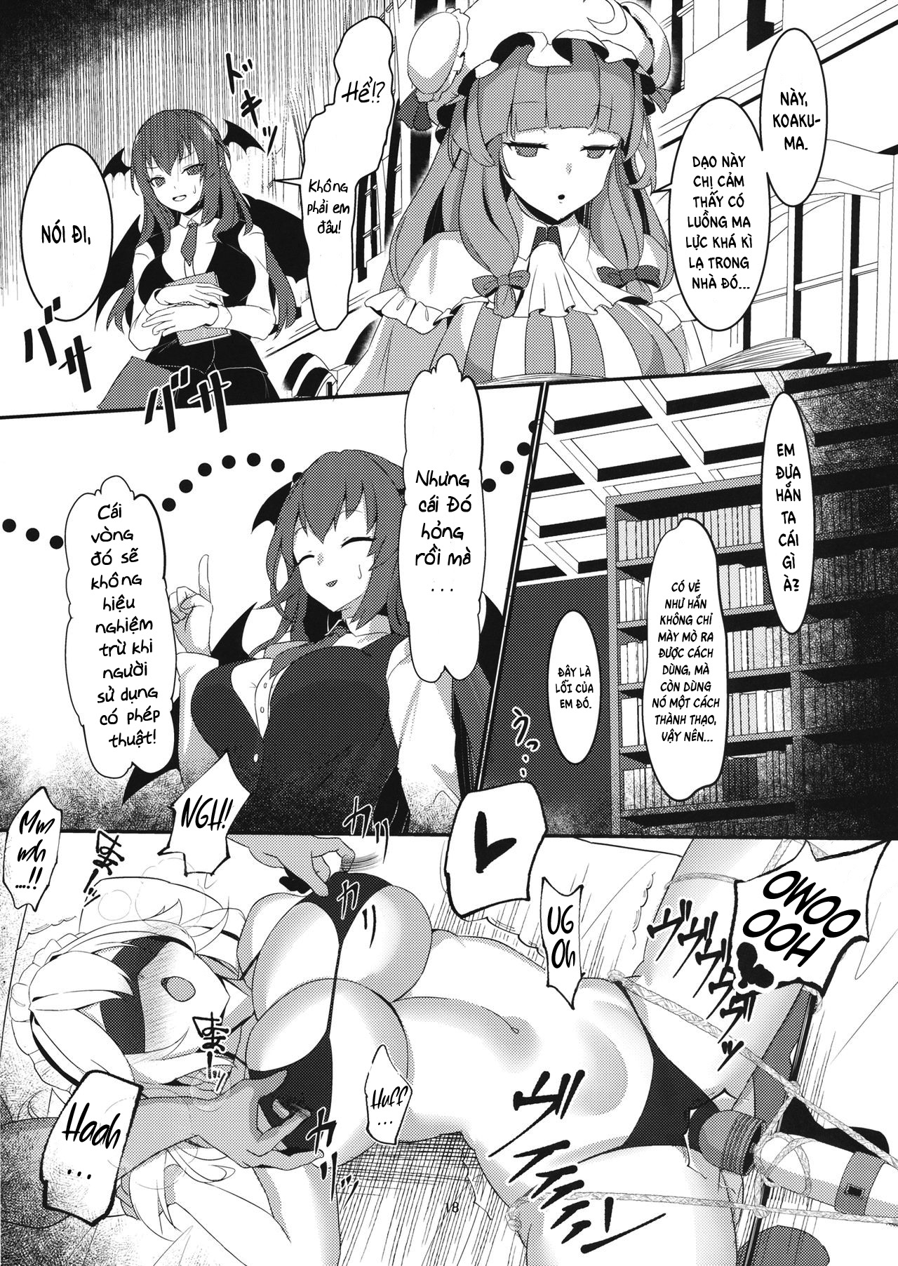 Đọc truyện hentai Izayoi Sakuya Kaihou Saimin - Oneshot