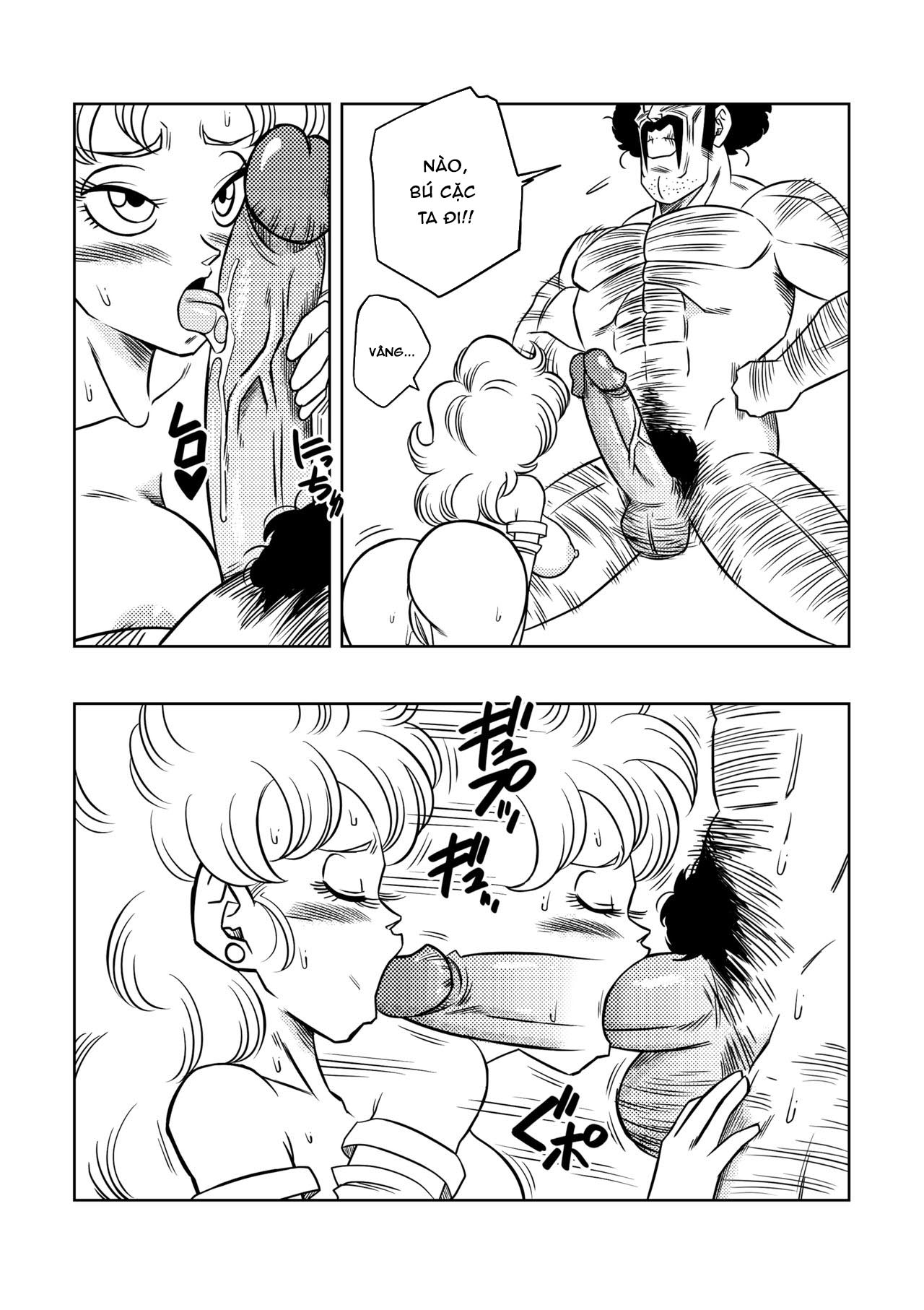Đọc truyện hentai Huấn luyện bí mật của Mr Satan (Dragon Ball Z) - Oneshot