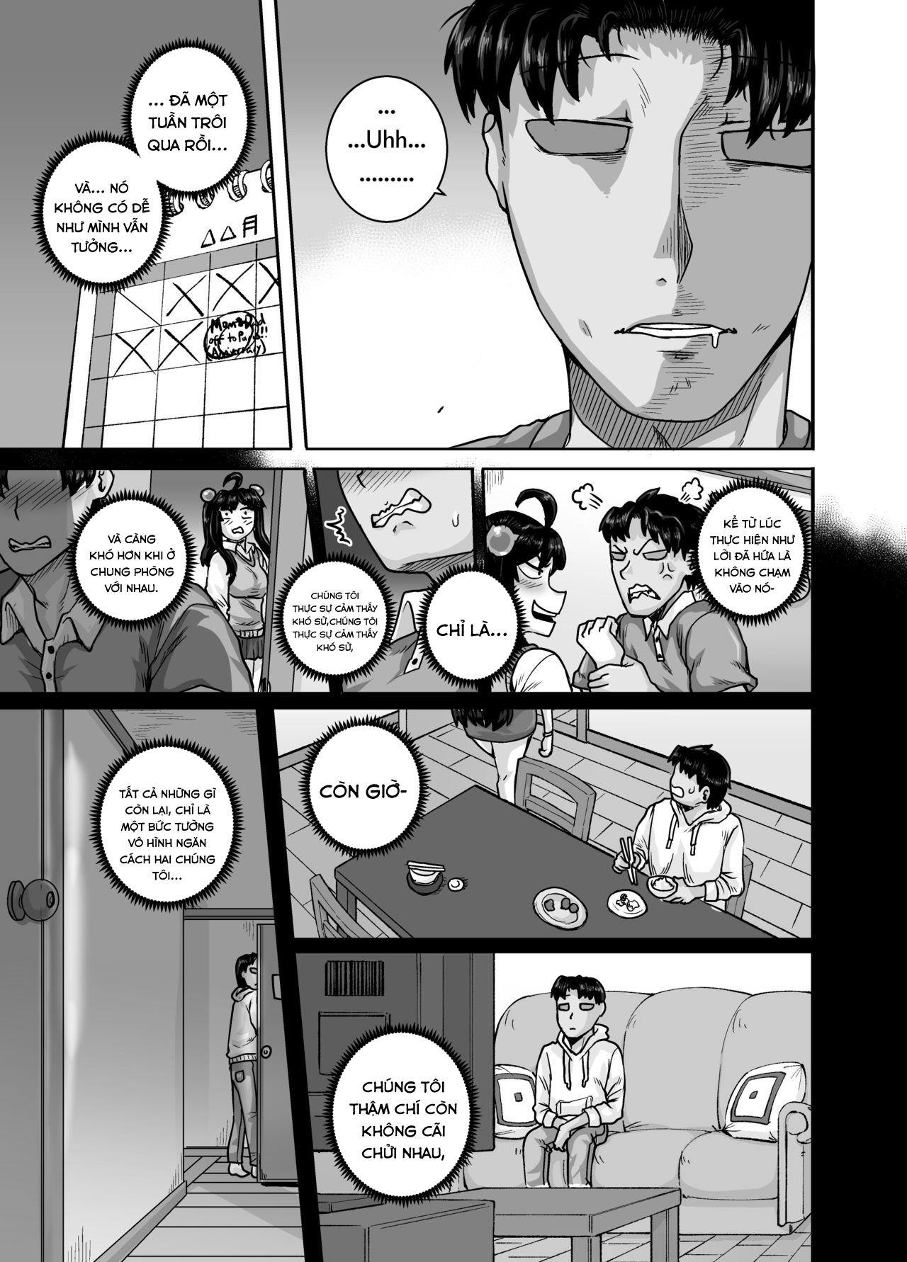 Đọc truyện hentai Dạy Dỗ Con Em Láo Lòn Bằng Con Cá Chà Bặc - Vol 2 - Chap 3 - Cãi nhau và đình chiến