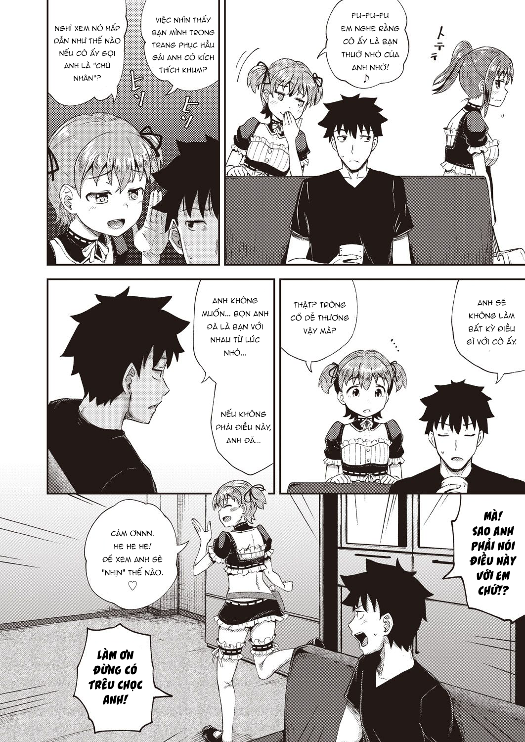Đọc truyện hentai Cô bạn thuở nhỏ là nữ hầu chuyên dụng của tôi - Chap 1