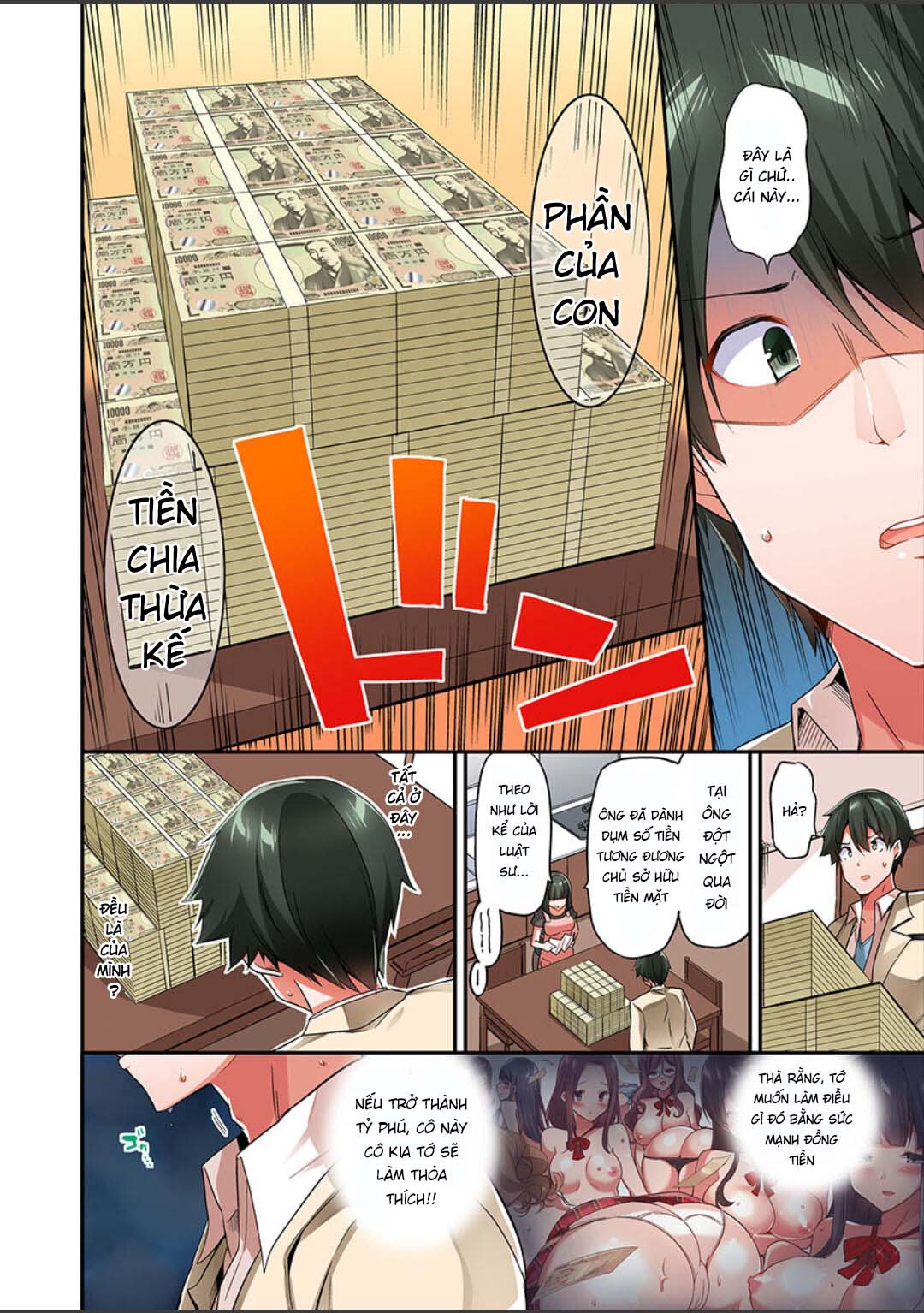 Đọc truyện hentai Câu chuyện dùng 1000man để chạm vào ngực! - Chap 1: Ông bà già tao lo